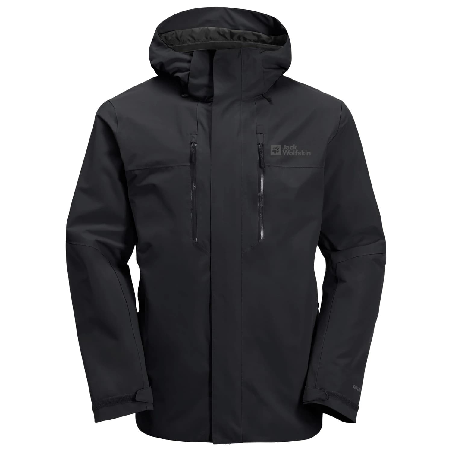 Водоустойчиво яке Jack Wolfskin Jasper 2L Jacket Waterproof jacket - Black
