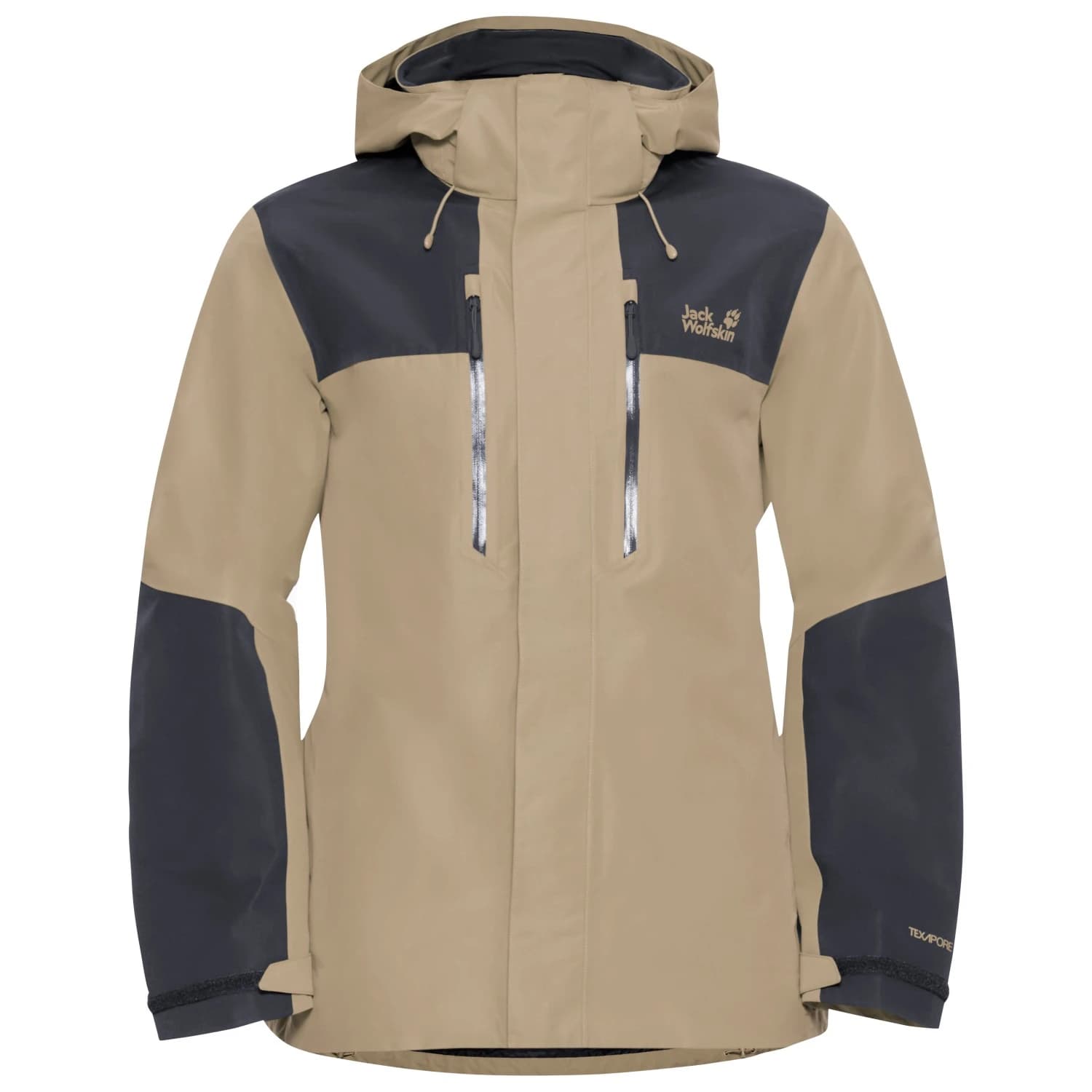 Мъжко водоустойчиво яке Jack Wolfskin Jasper 2L Jacket Waterproof jacket - Hazel Wood
