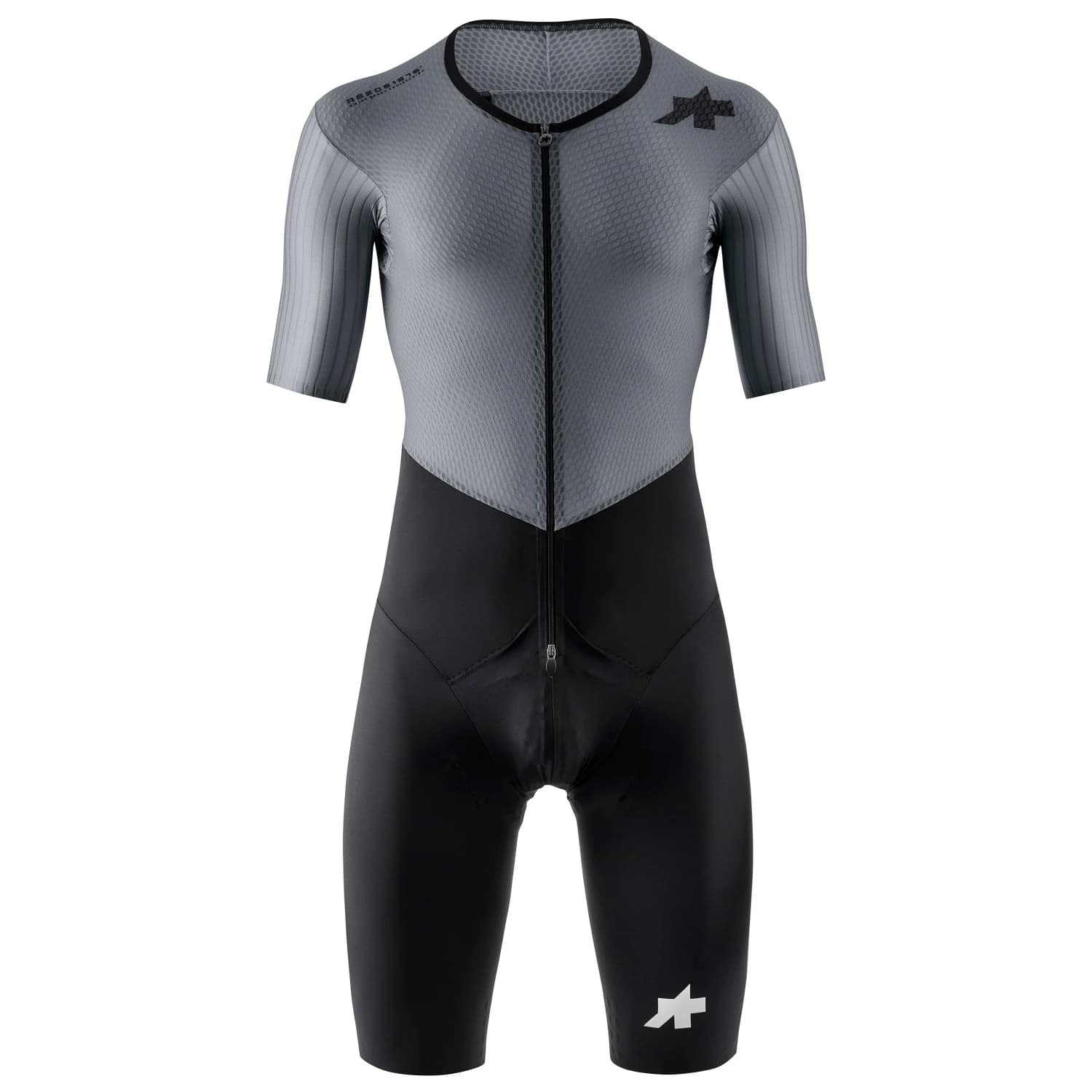 Мъжки скин за колоездене ASSOS Le Houdini Roadsuit S11 Cycling skinsuit - Fanatic Silver