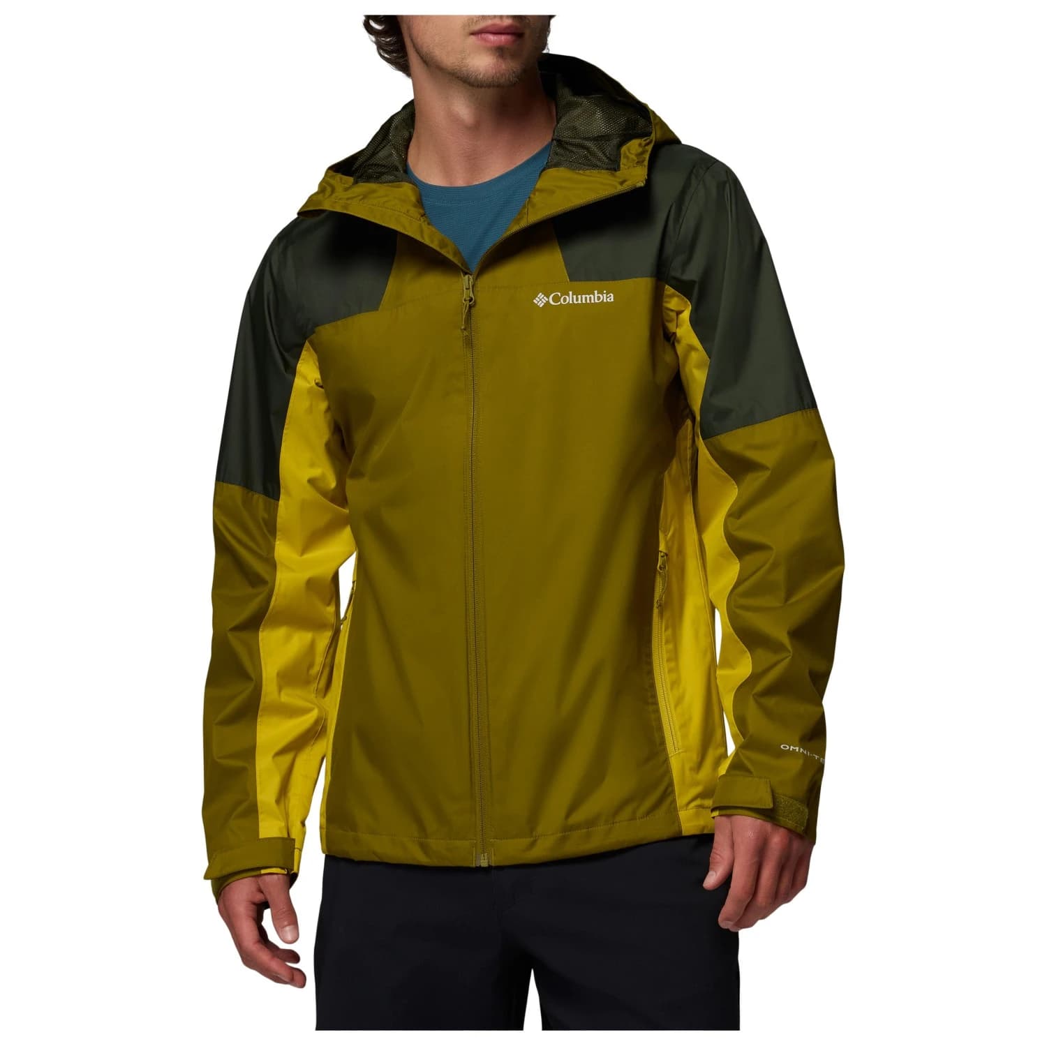 Мъжко водоустойчиво яке Columbia Inner Limits III Jacket Waterproof jacket - Mossy Green / Greenscape / Antique Moss