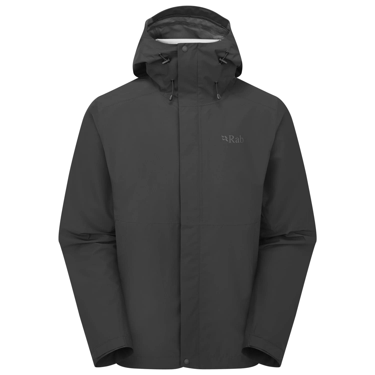 Водоустойчиво яке Rab Downpour Jacket Waterproof jacket - Black