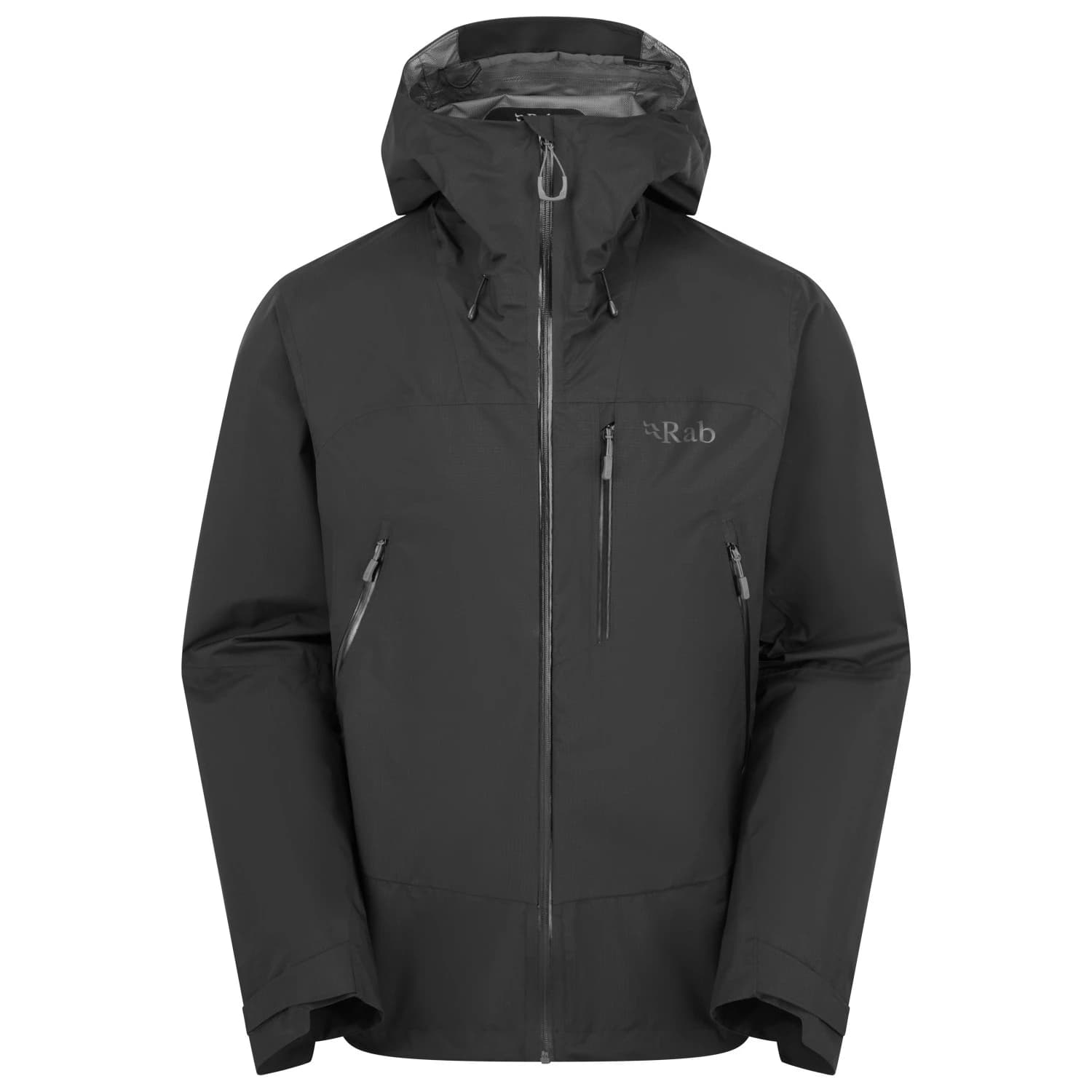 Мъжко водоустойчиво яке Rab Downpour Mountain Jacket Waterproof jacket - Black