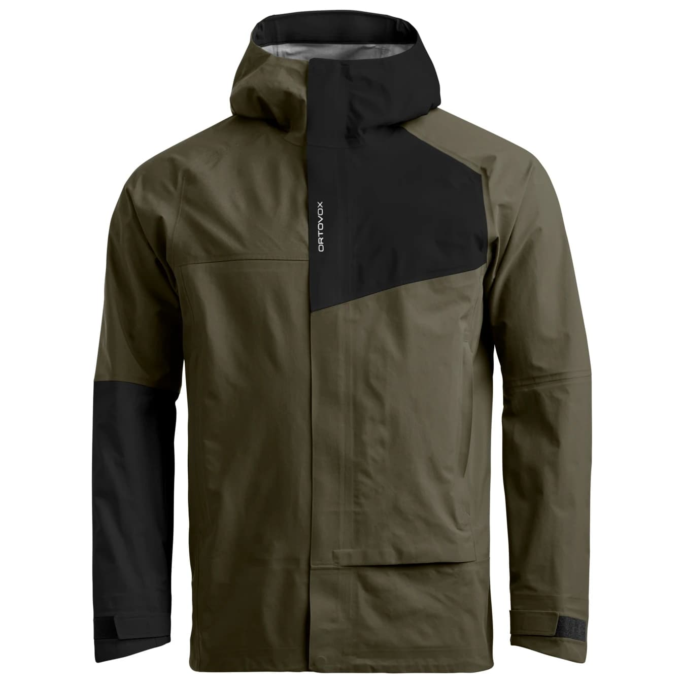 Мъжко водоустойчиво яке Ortovox Seceda 3L Jacket Waterproof jacket - Dark Wild Herbs