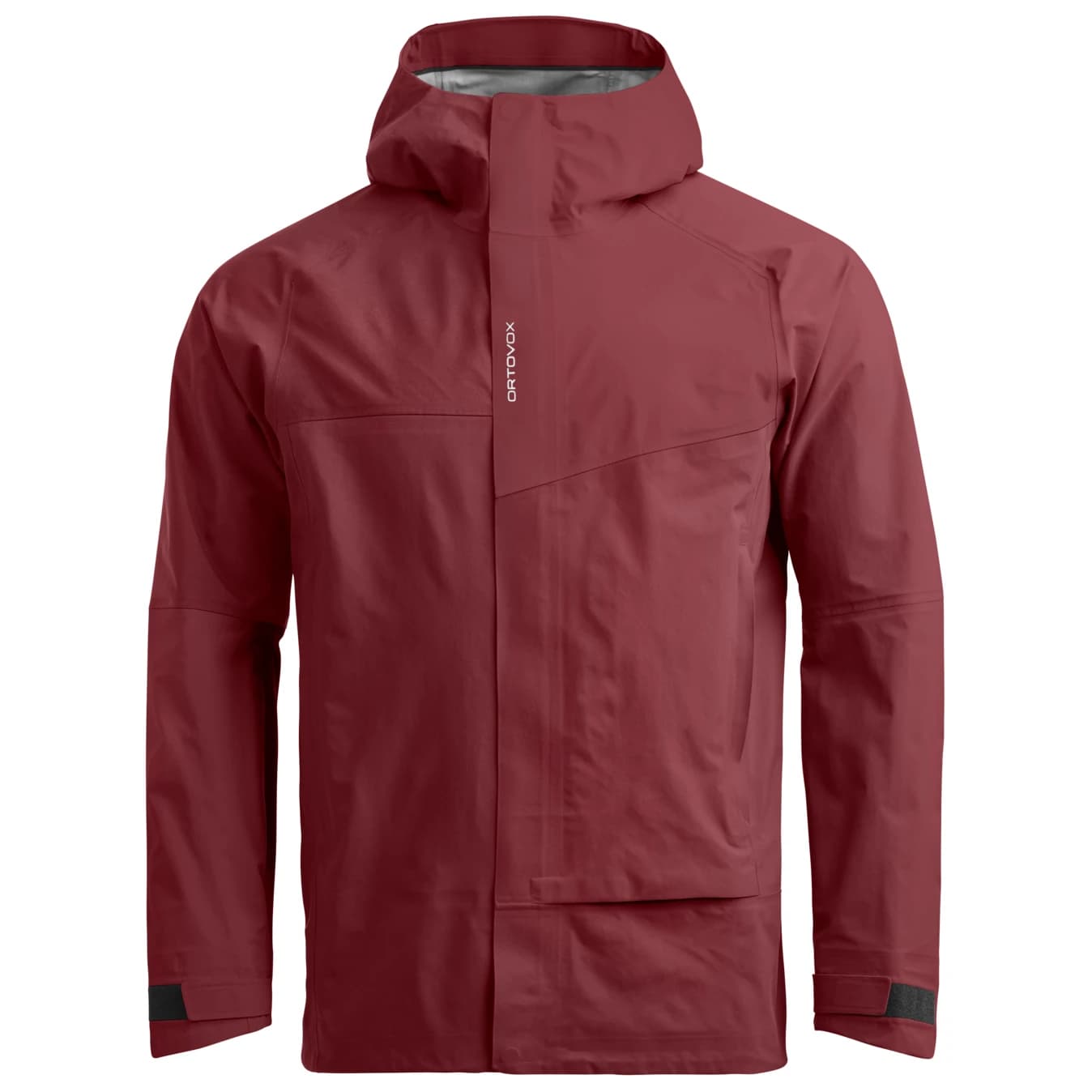 Мъжко водоустойчиво яке Ortovox Seceda 3L Jacket Waterproof jacket - Red Malbec