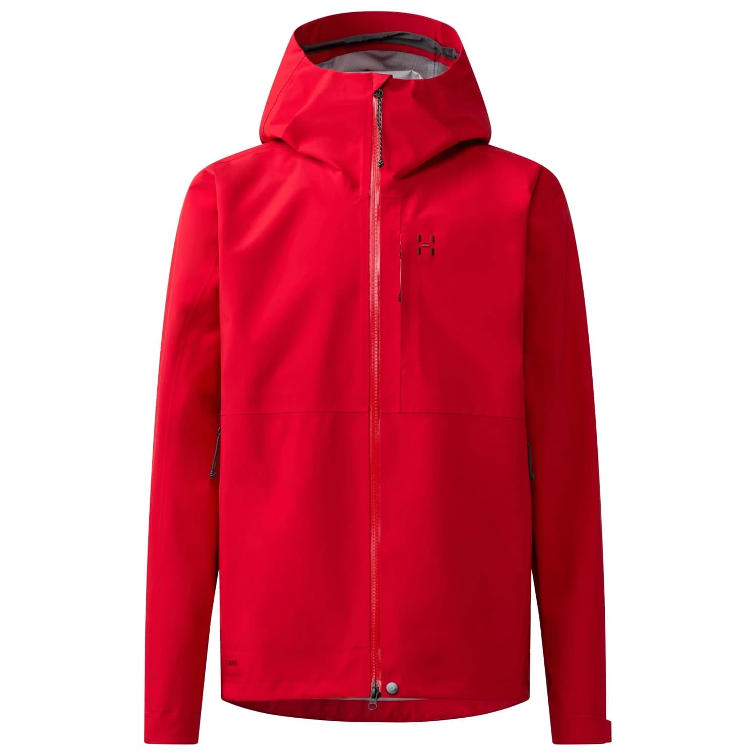 Мъжко водоустойчиво яке Haglöfs Front Proof II Jacket Waterproof jacket - Bright Red