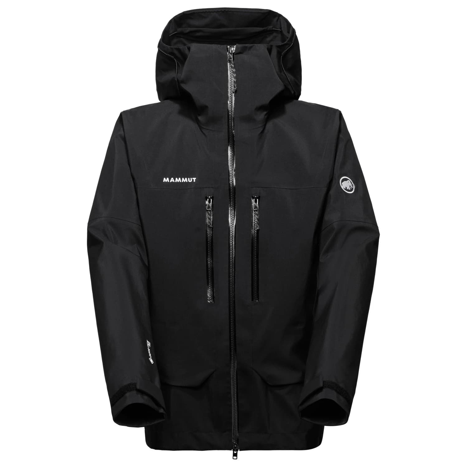 Мъжко водоустойчиво яке Mammut Crater Pro Hardshell Hooded Jacket Waterproof jacket - Black