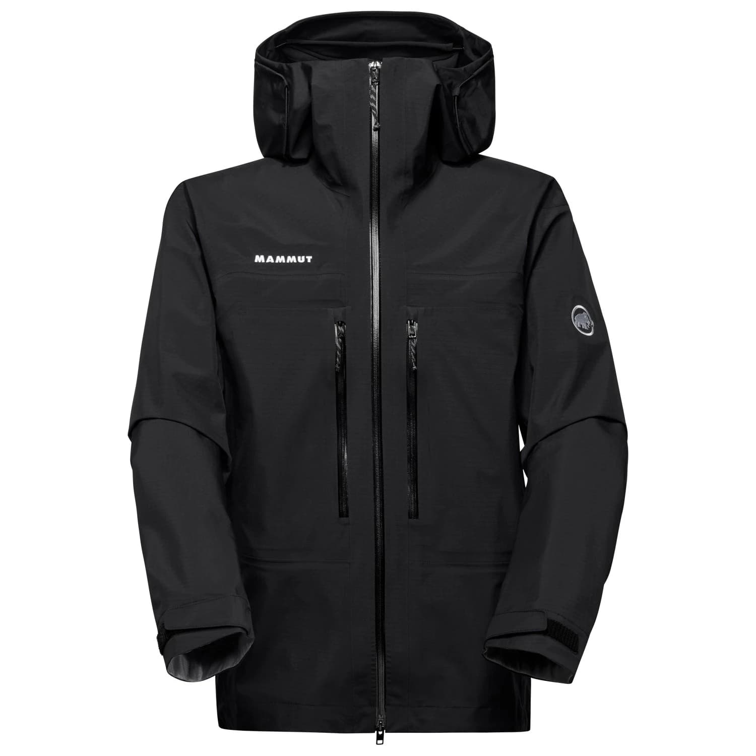 Мъжко водоустойчиво яке Mammut Taiss Hardshell Hooded Jacket Waterproof jacket - Black