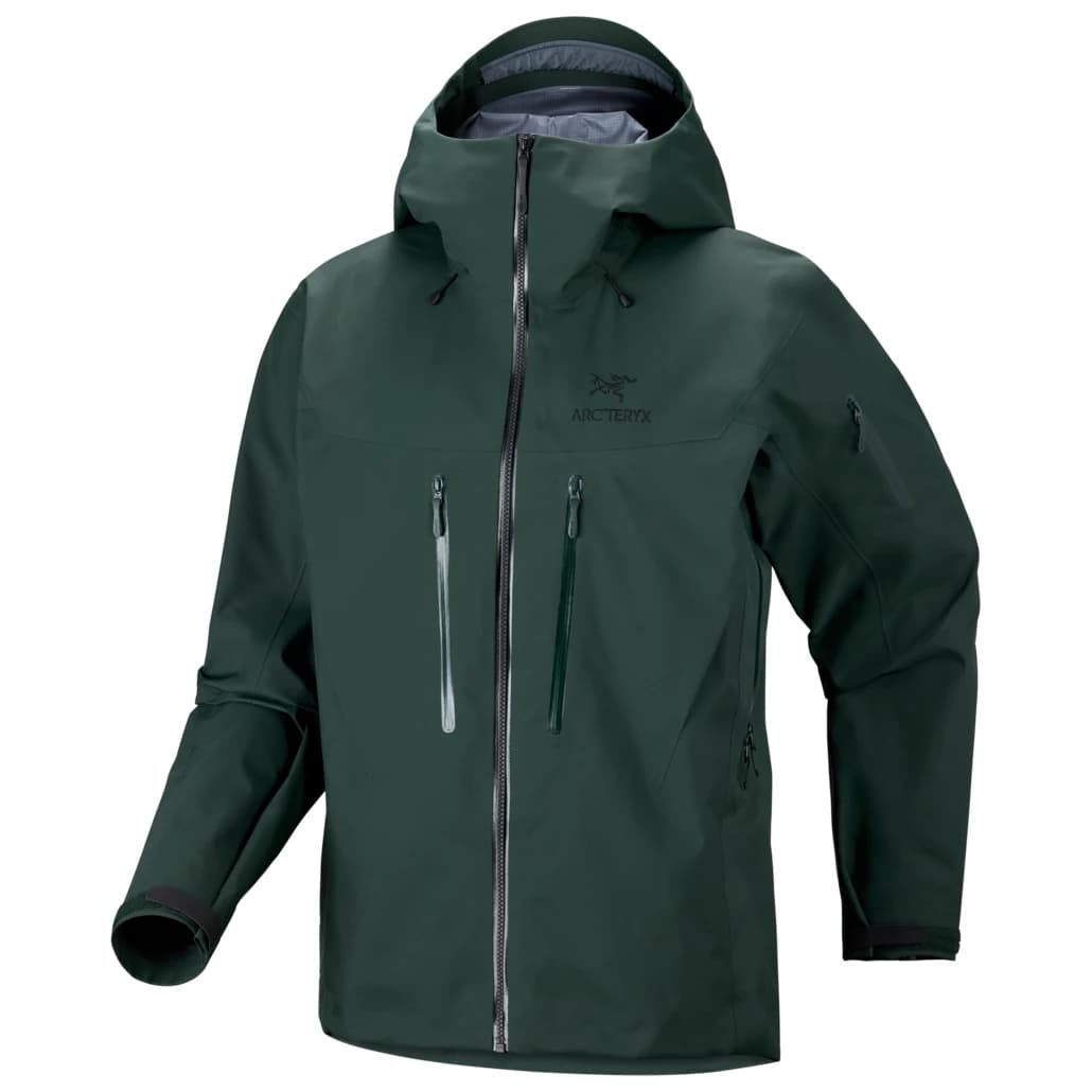 Мъжко водоустойчиво яке Arc'teryx Alpha SV Jacket Waterproof jacket - Dark Jade