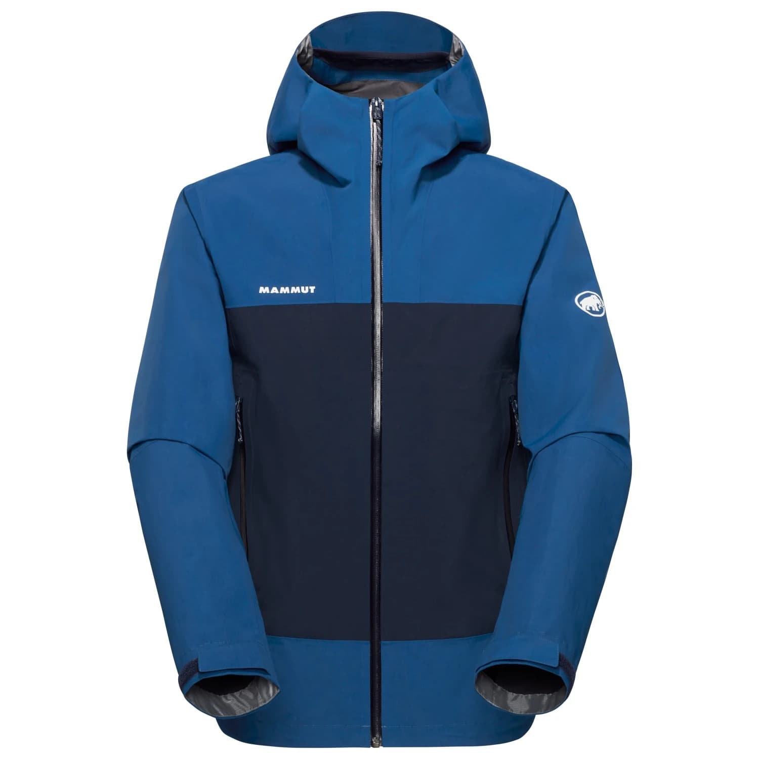Мъжко водоустойчиво яке Mammut Crag Hardshell Hooded Jacket Waterproof jacket - Tschiel / Marine