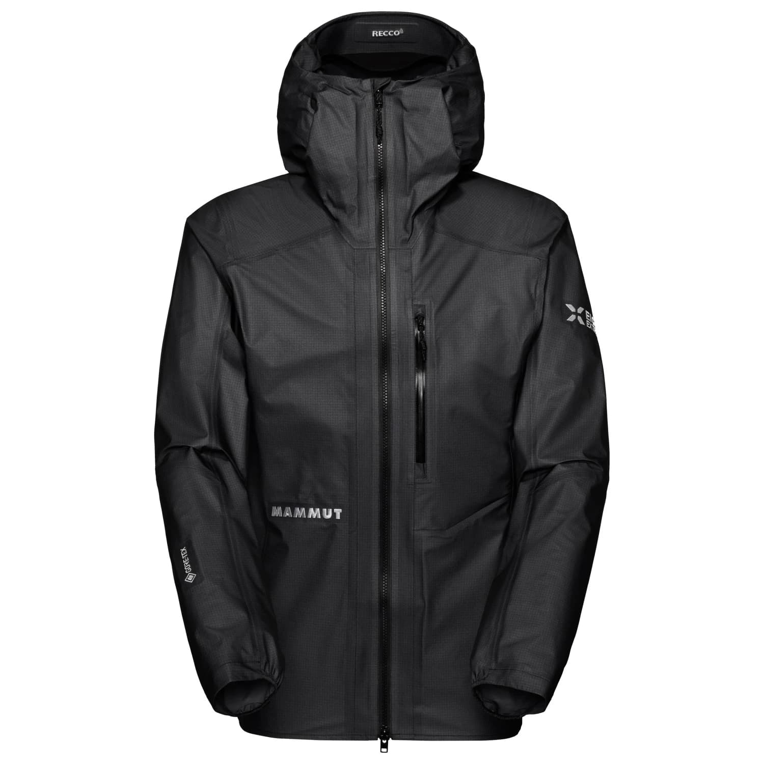 Мъжко водоустойчиво яке Mammut Eiger Nordwand Light Hardshell Hooded Jacket Waterproof jacket - Black
