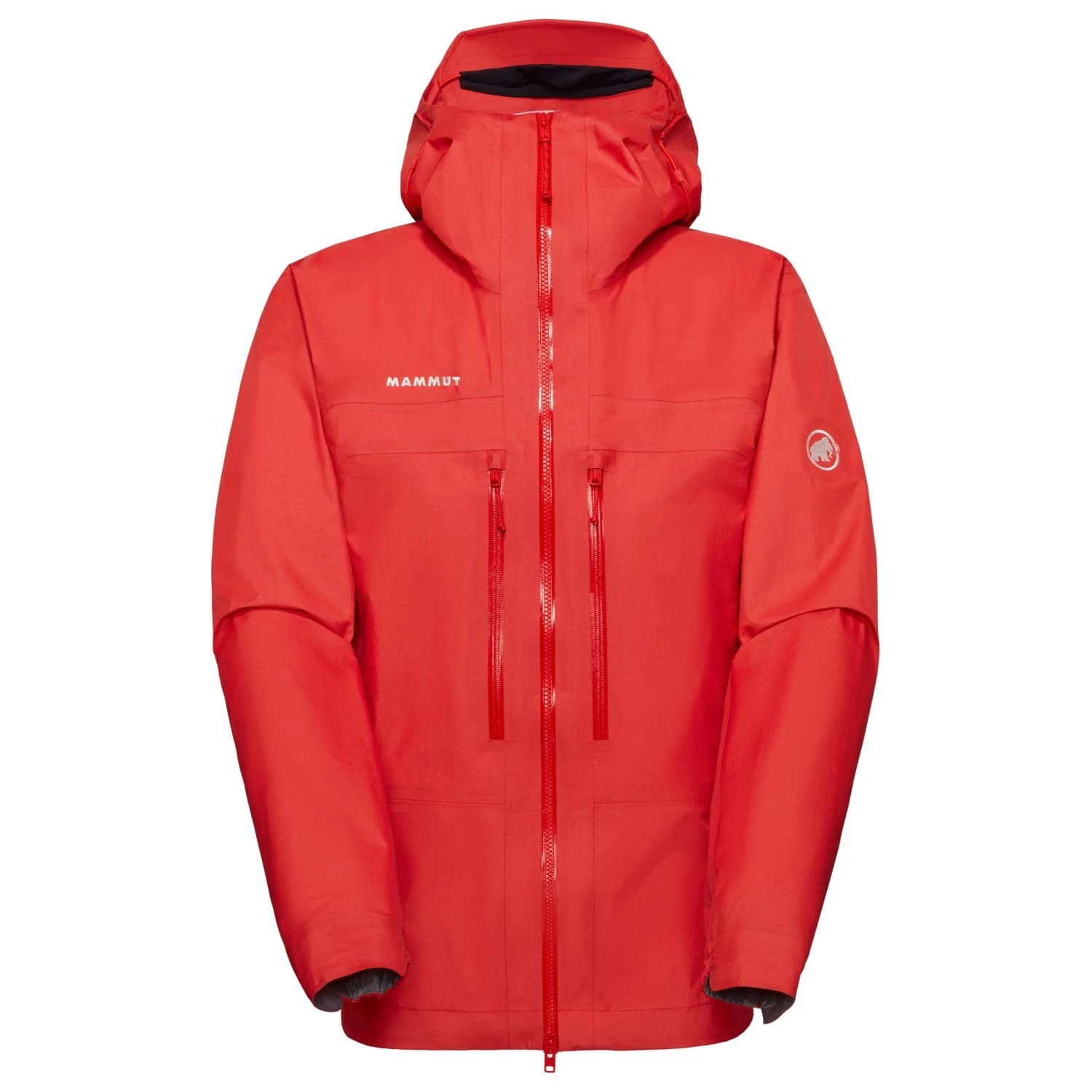 Мъжко водоустойчиво яке Mammut Taiss Light Hardshell Hooded Jacket Waterproof jacket - Mammut Red