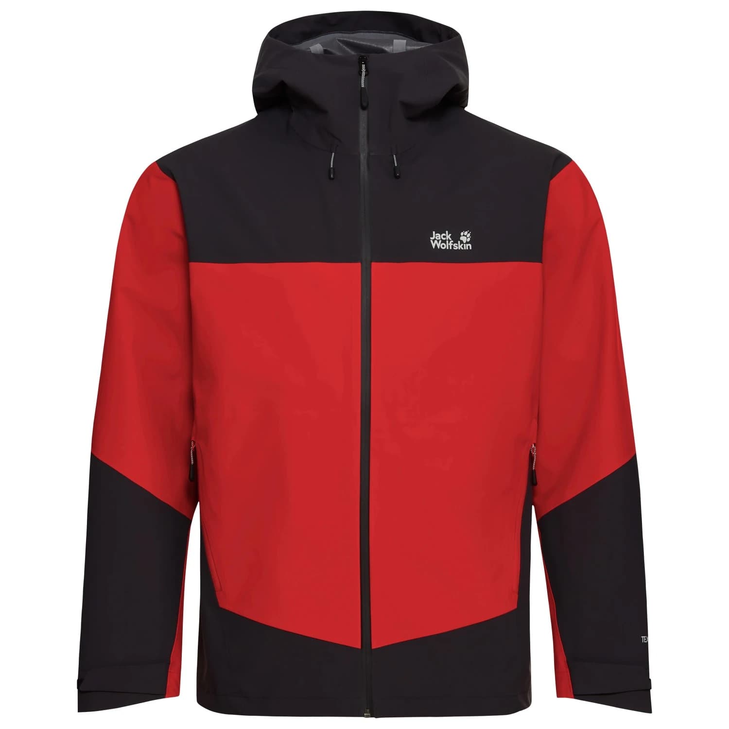 Мъжко водоустойчиво яке Jack wolfskin Rockpaw 3L Jacket Waterproof jacket - Siren Red