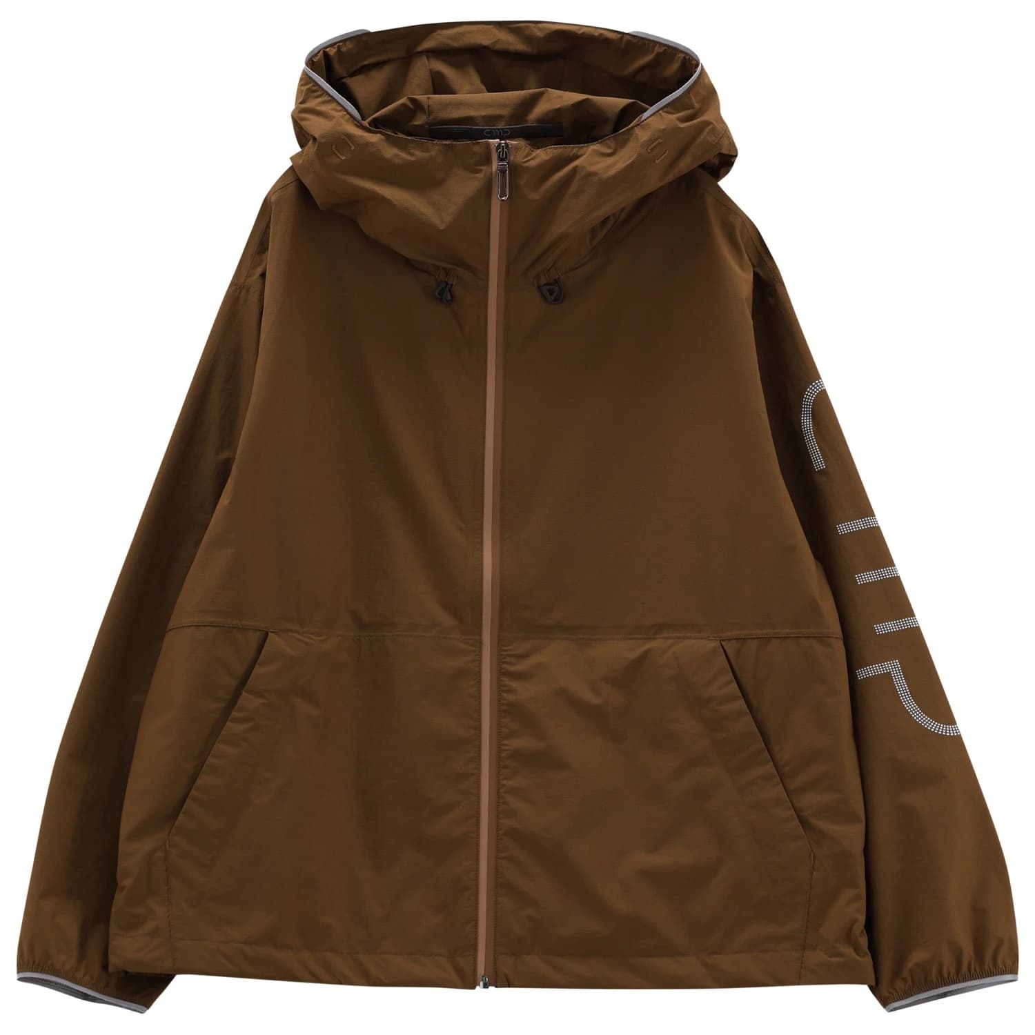 Мъжко водоустойчиво яке Cmp Packable Jacket with Fix Hood Waterproof jacket - Burned