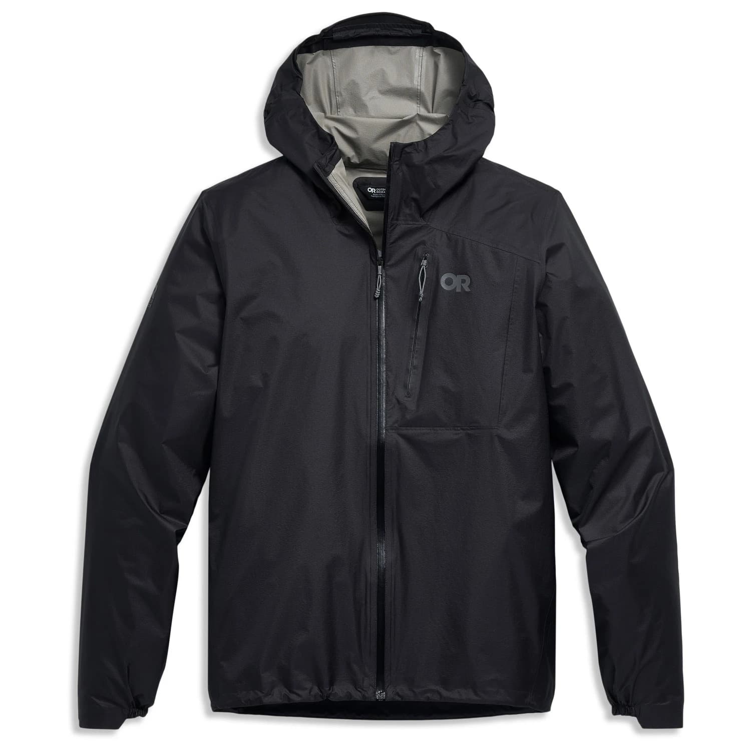 Мъжко водоустойчиво яке Outdoor research Helium UL Jacket Waterproof jacket - Black