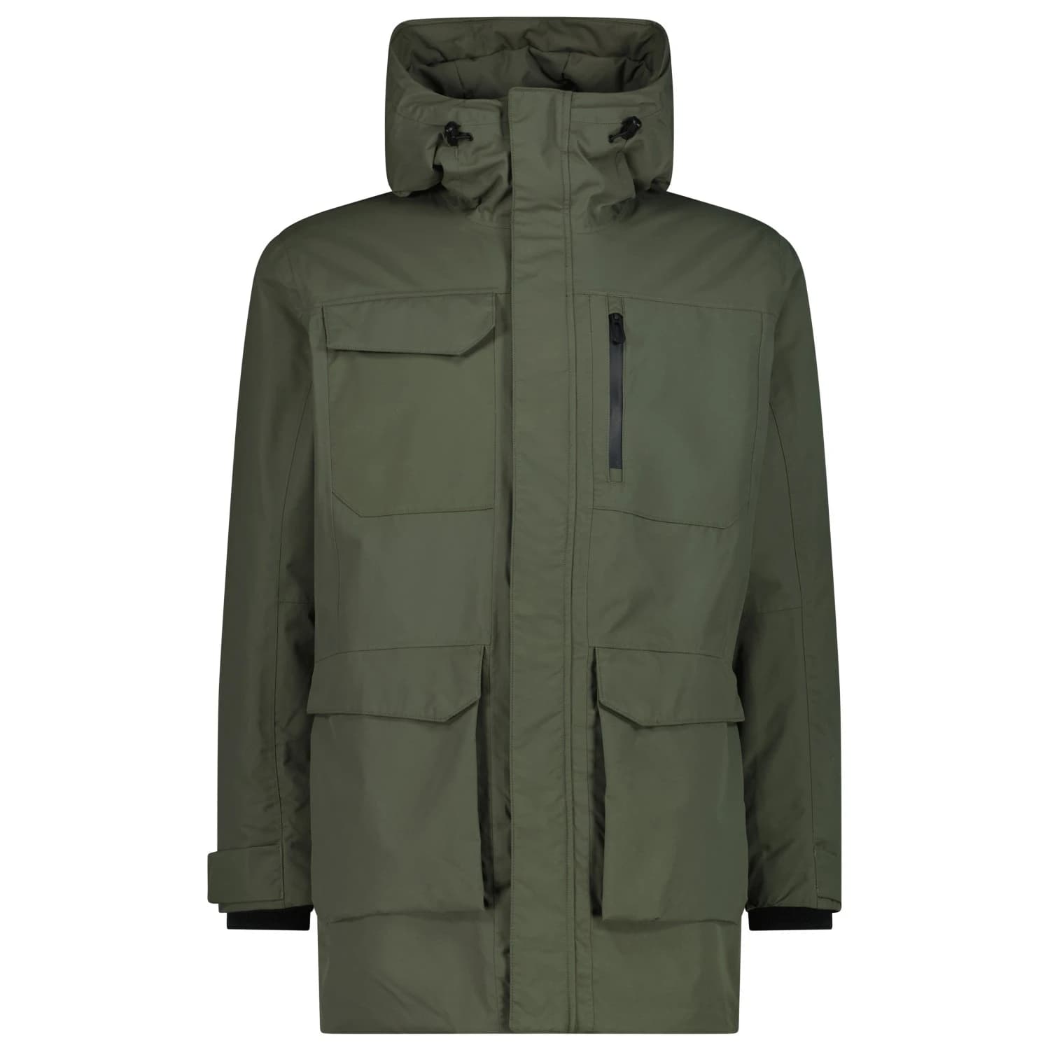 Палто CMP Parka Zip Hood 36K2587 Synthetic jacket - Olive