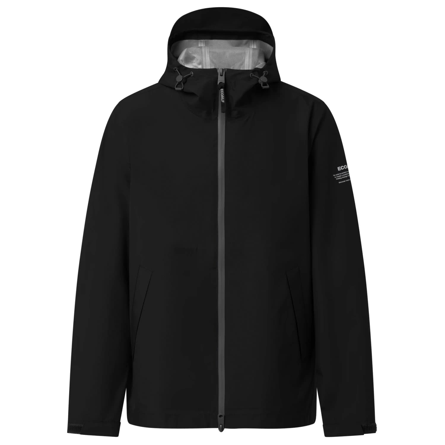 Мъжко водоустойчиво яке Ecoalf Diluvio Jacket Waterproof jacket - Black