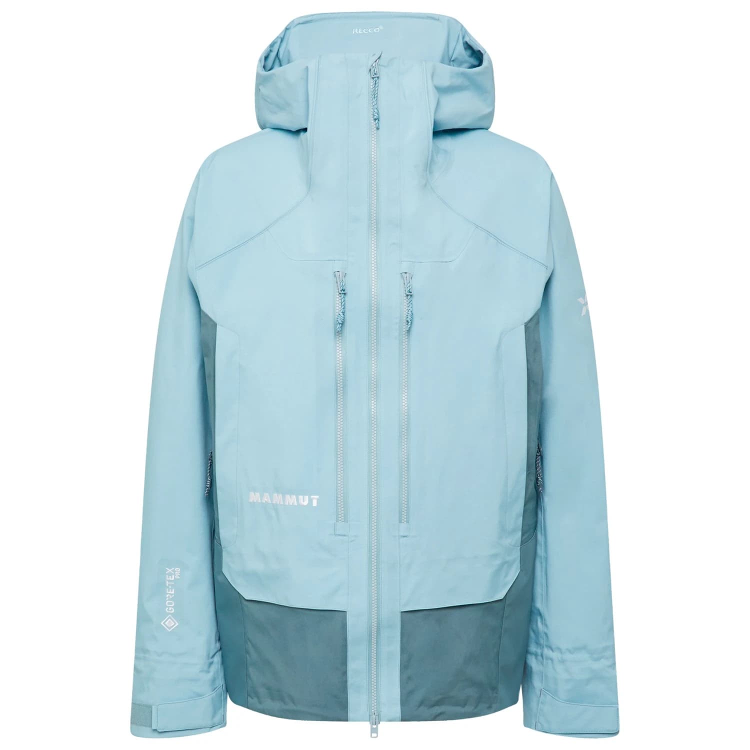 Водоустойчиво яке Mammut Eiger Free Pro HS Hooded Jacket Waterproof jacket - Nebla / Strata