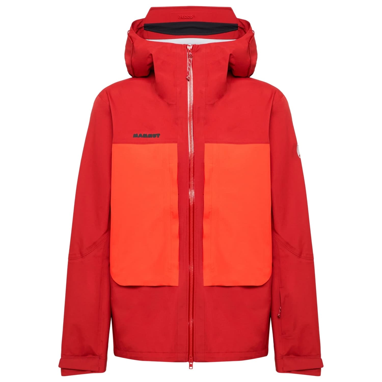 Мъжко водоустойчиво яке Mammut Skintrack HS Hooded Jacket Waterproof jacket - Dark Mammut Red / Mammut Red