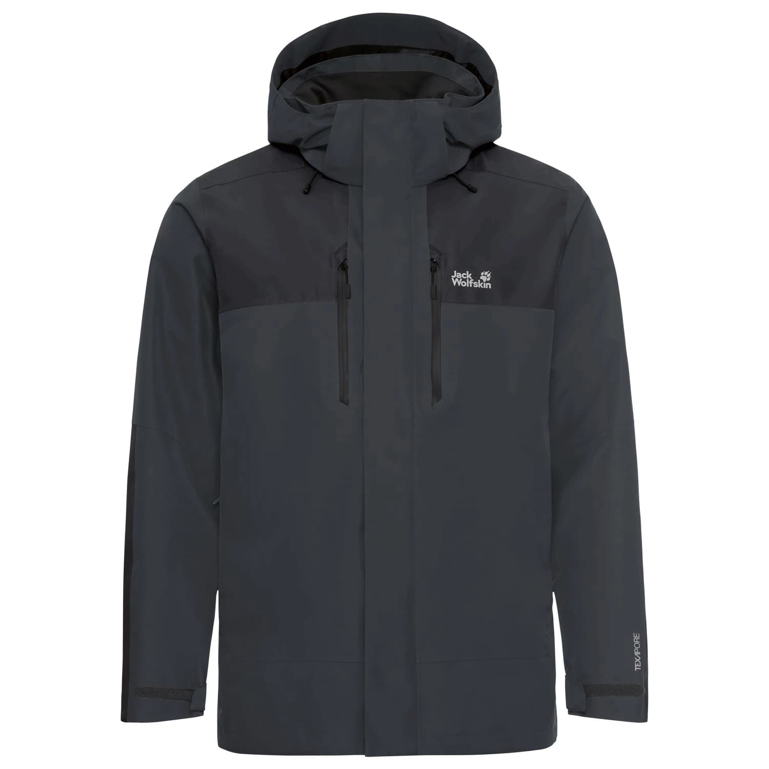 Мъжко водоустойчиво яке Jack Wolfskin Jasper Pro 2L Jacket Waterproof jacket - Phantom