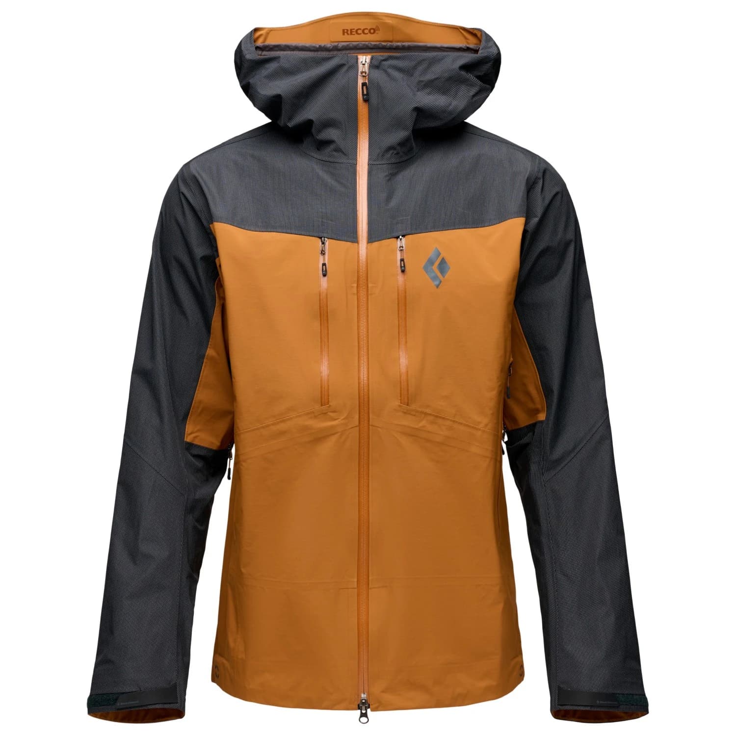 Водоустойчиво яке Black Diamond Mission Alpine Shell Waterproof jacket - Black / Rye