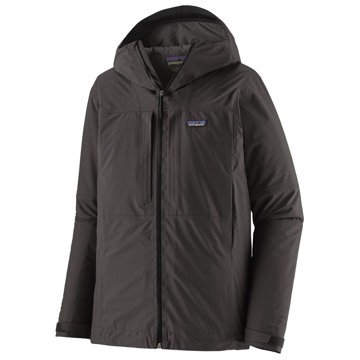 Мъжко водоустойчиво яке Patagonia Insulated Boulder Fork Rain Jacket Waterproof jacket - Black