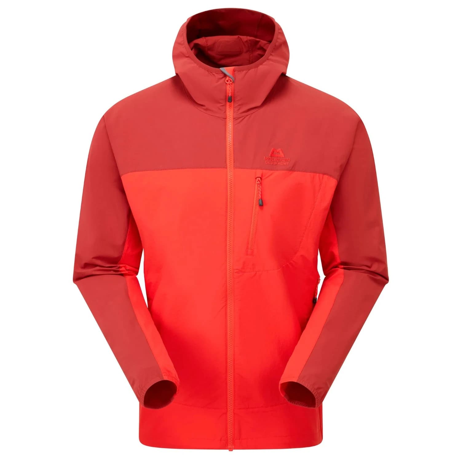 Мъжко софтшел яке Mountain equipment Echo Hooded Jacket Softshell jacket - Chili Red / Merlot