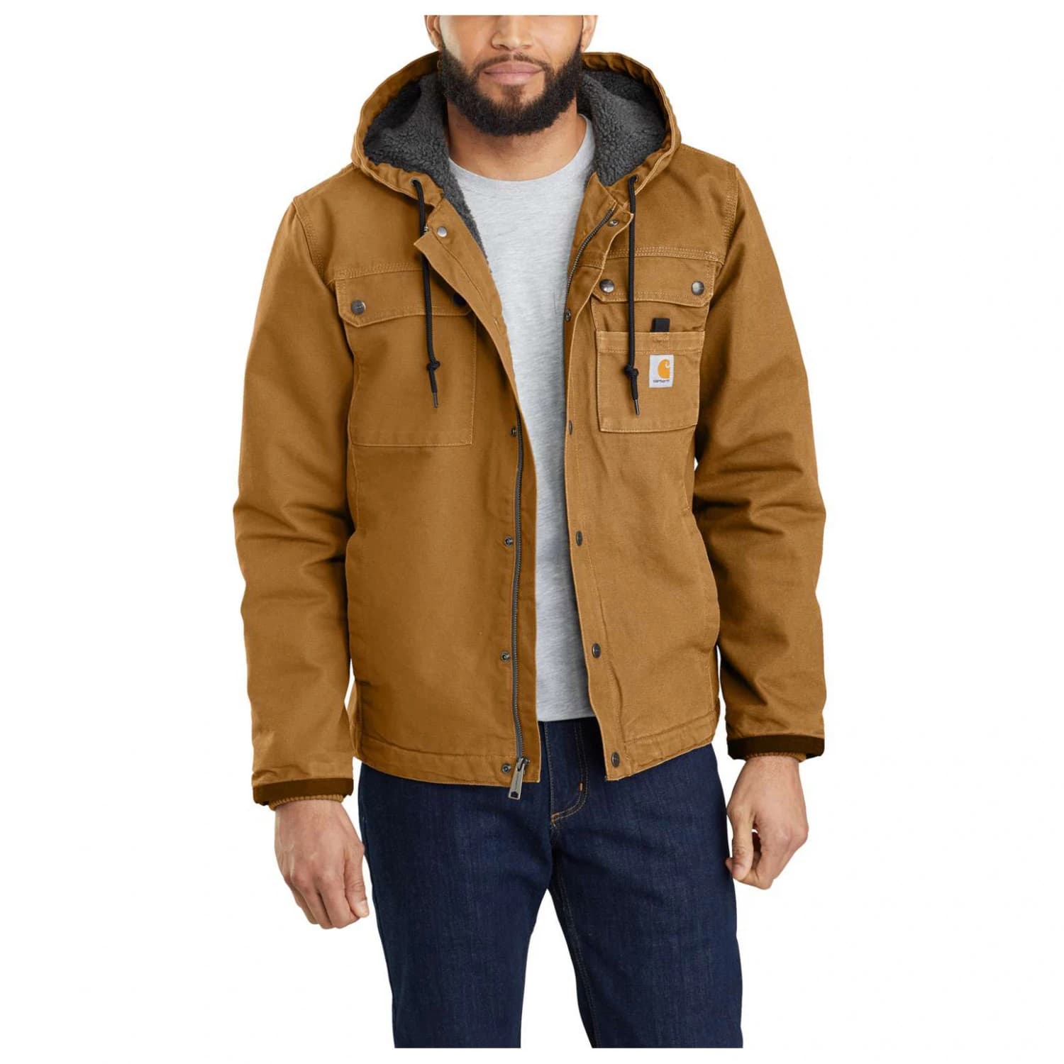 Мъжко ежедневно яке Carhartt Bartlett Jacket Casual jacket - Carhartt Brown