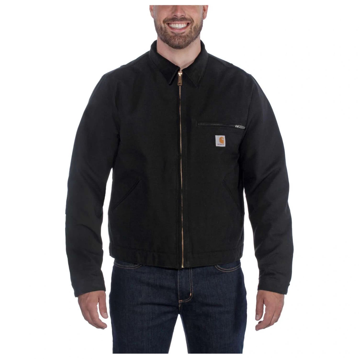 Мъжко ежедневно яке Carhartt Duck Detroit Jacket Casual jacket - Black