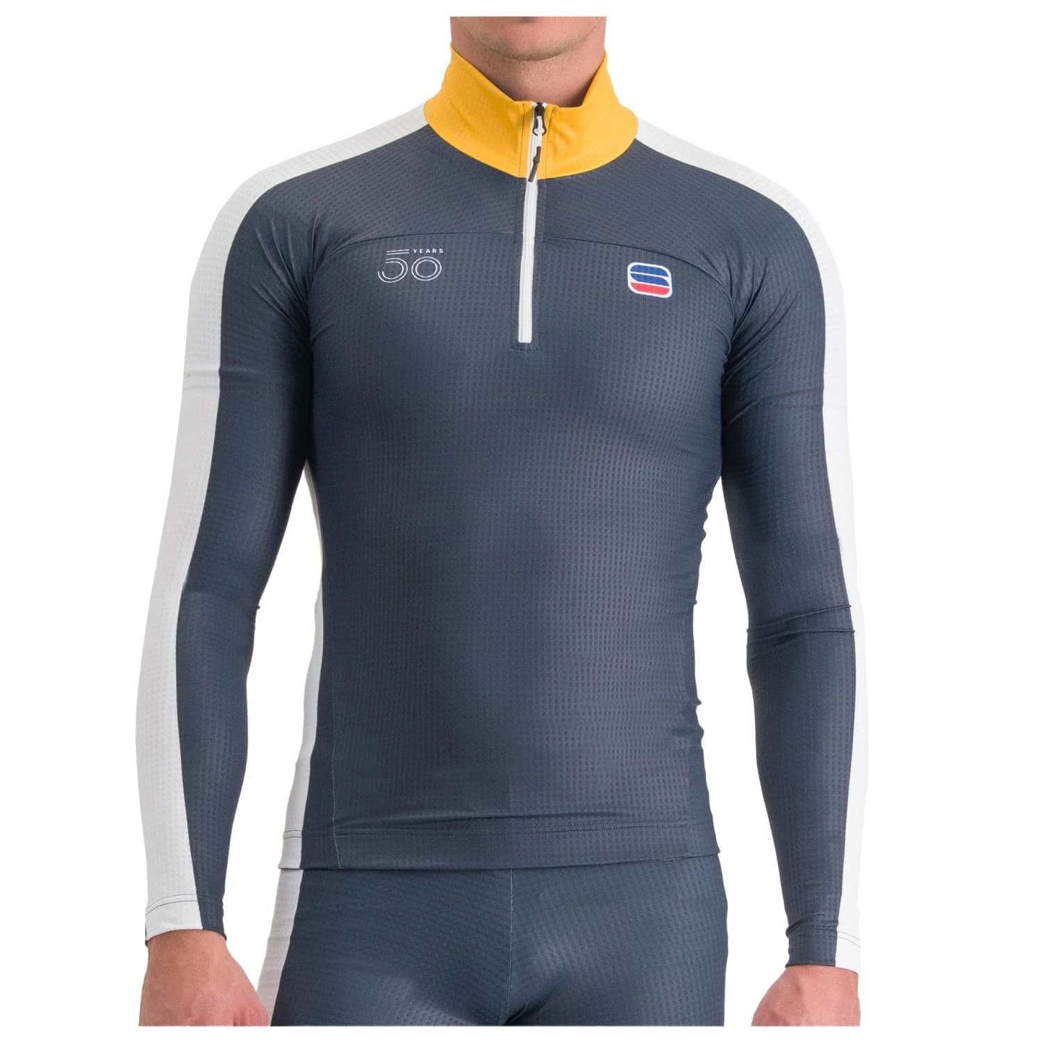Мъжко яке за ски бягане Sportful Anima Apex Jersey Cross-country ski jacket - Galaxy Blue / Red