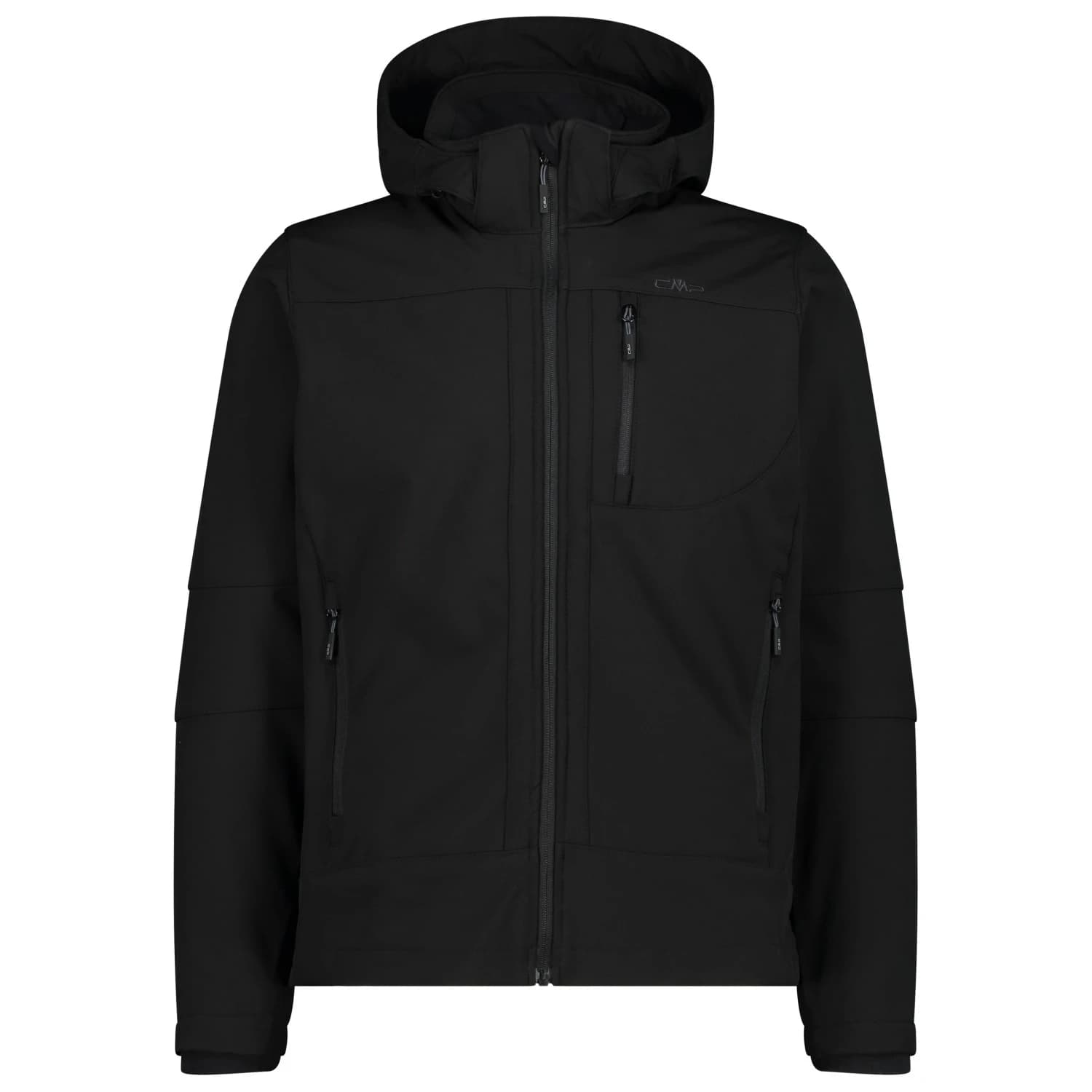 Мъжко софтшел яке CMP Jacket Zip Hood Softshell Softshell jacket - Nero