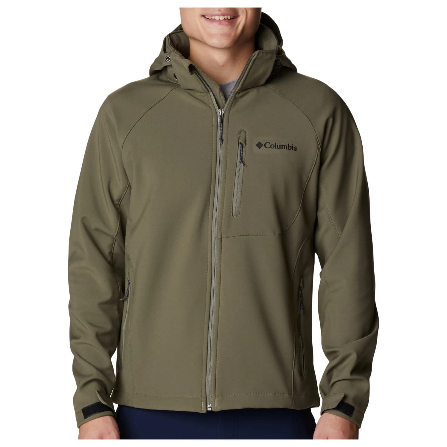 Мъжко софтшел яке Columbia Cascade Ridge III Softshell Softshell jacket - Stone Green
