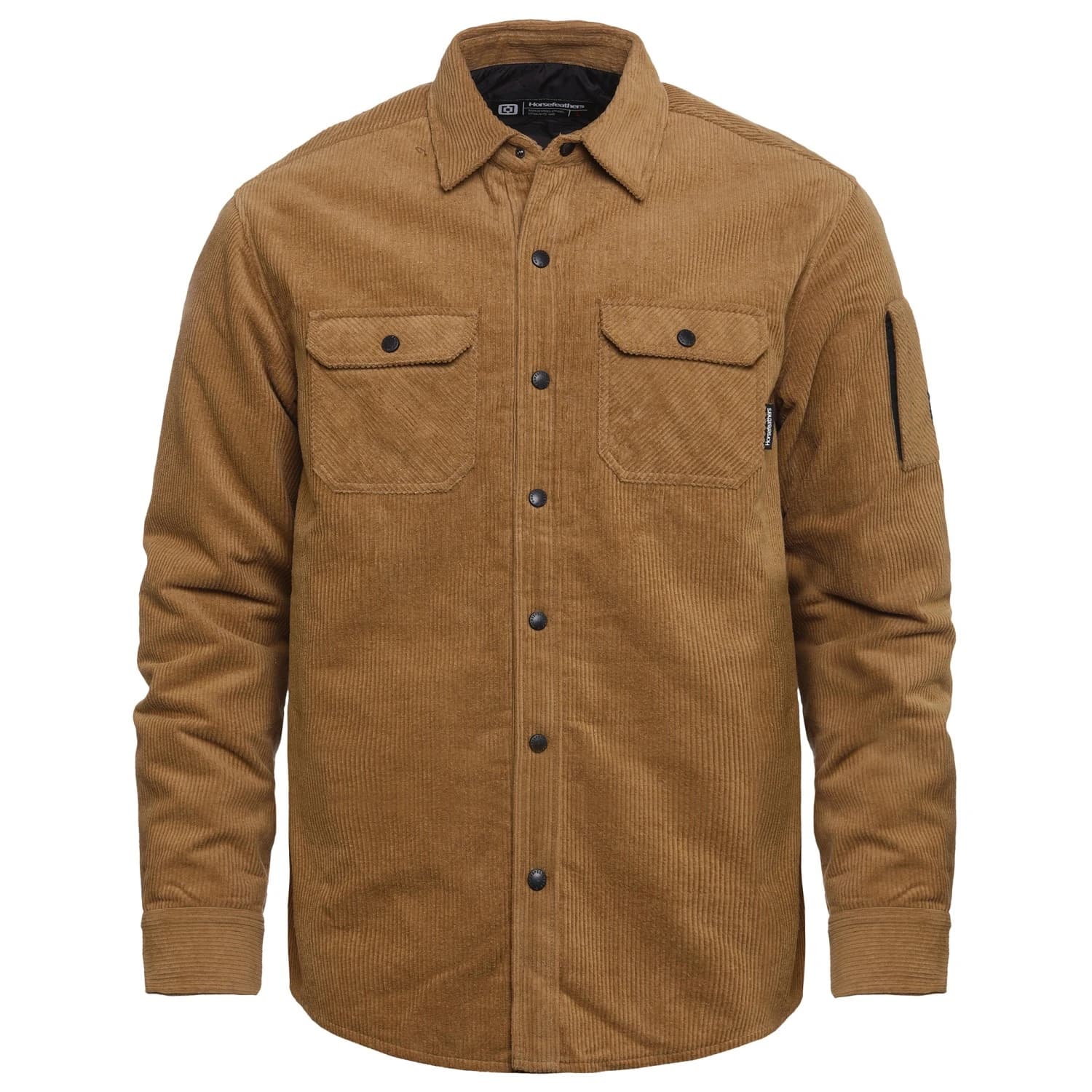 Ежедневно яке Horsefeathers Dough Insulated Shirt Casual jacket - Camel Corduroy