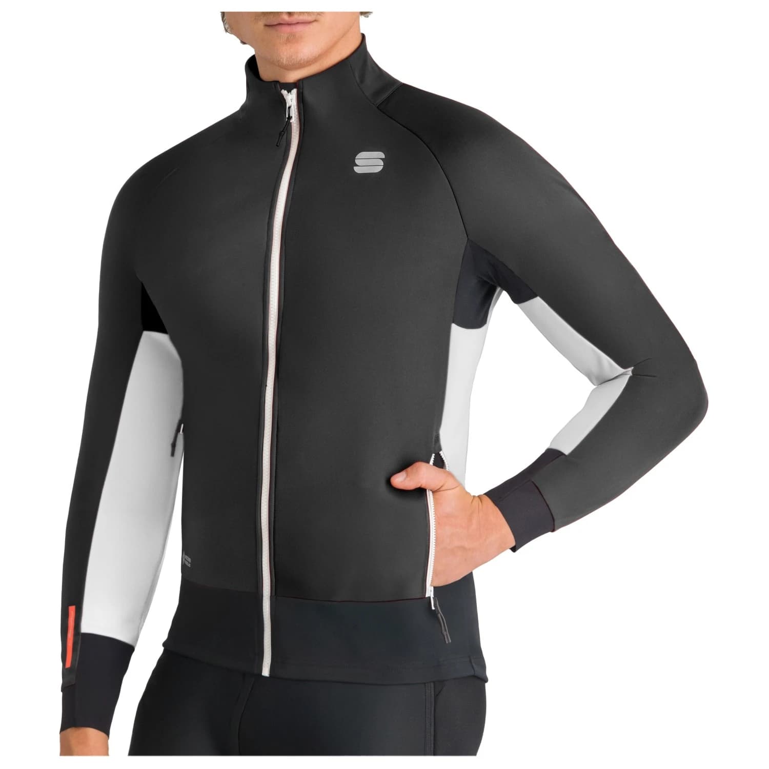 Мъжко яке за ски бягане Sportful Apex Jacket Cross-country ski jacket - Black