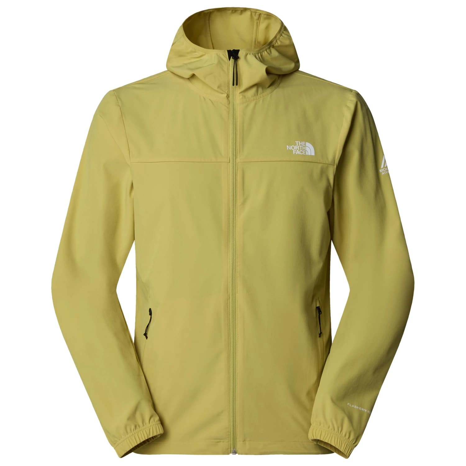 Мъжко яке за бягане The north face Mountain Athletics Hooded Wind Jacket Softshell jacket - Pistachio