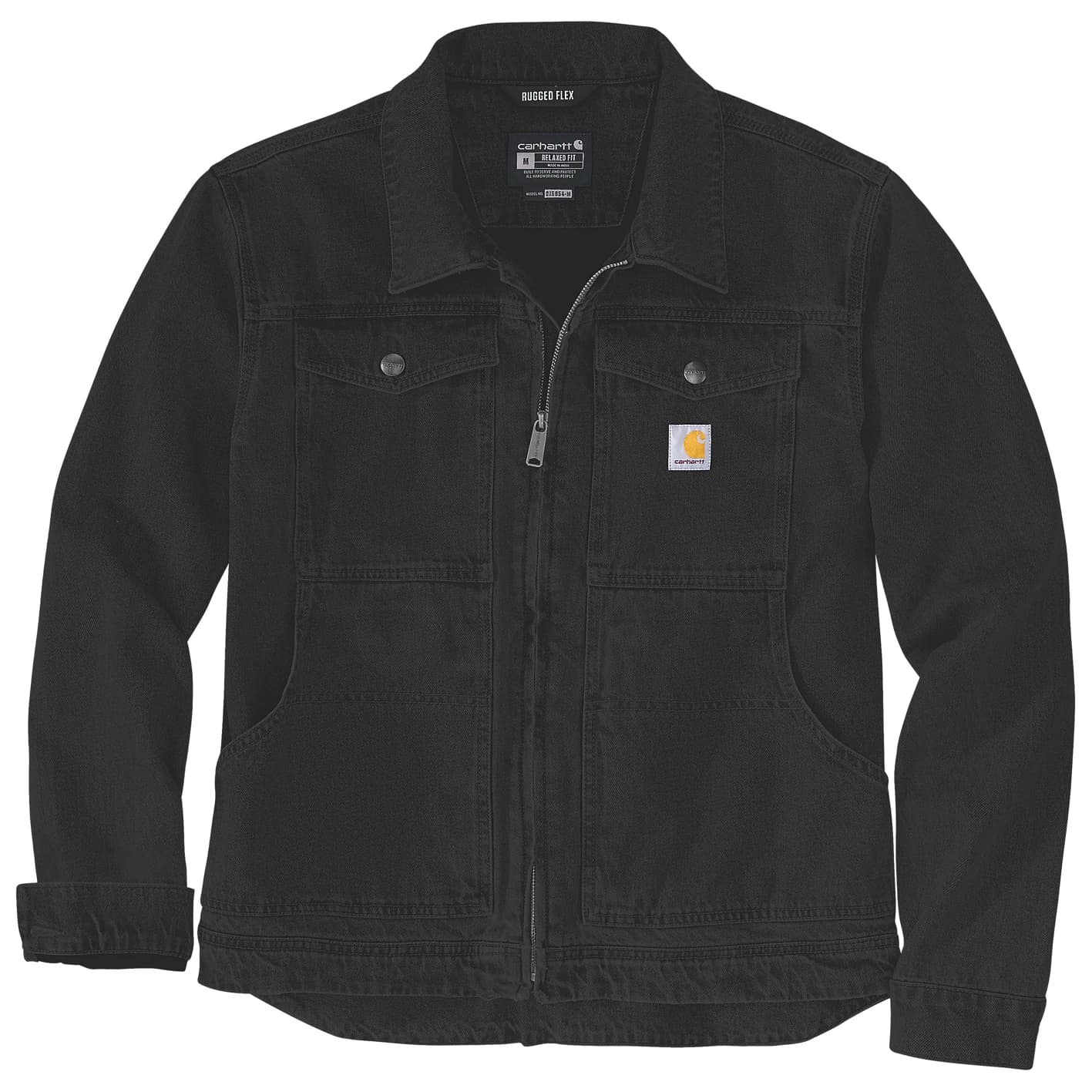 Мъжко ежедневно яке Carhartt Duck Relaxed Fit Jacket Casual jacket - Black