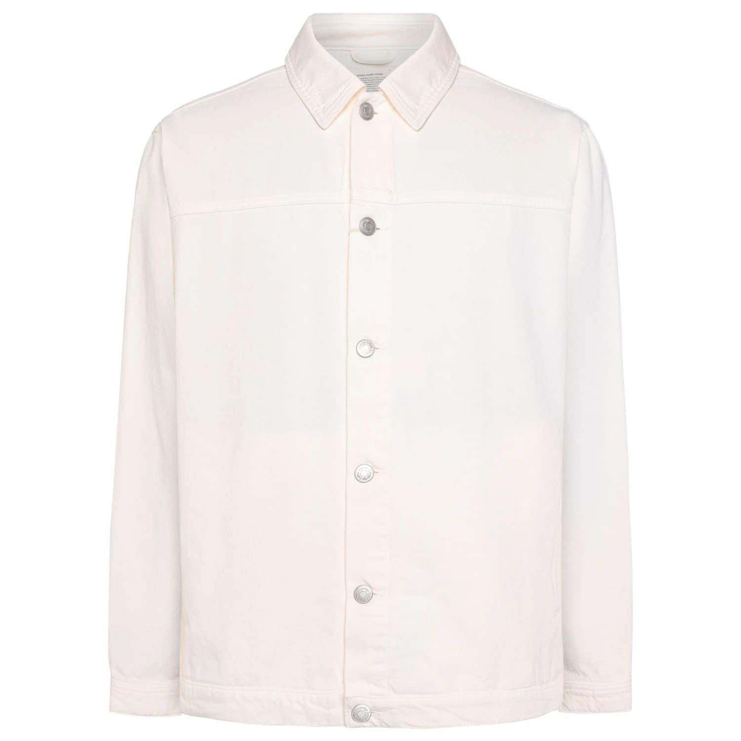 Ежедневно яке KnowledgeCotton Apparel Twill Workwear Jacket Casual jacket - Egret