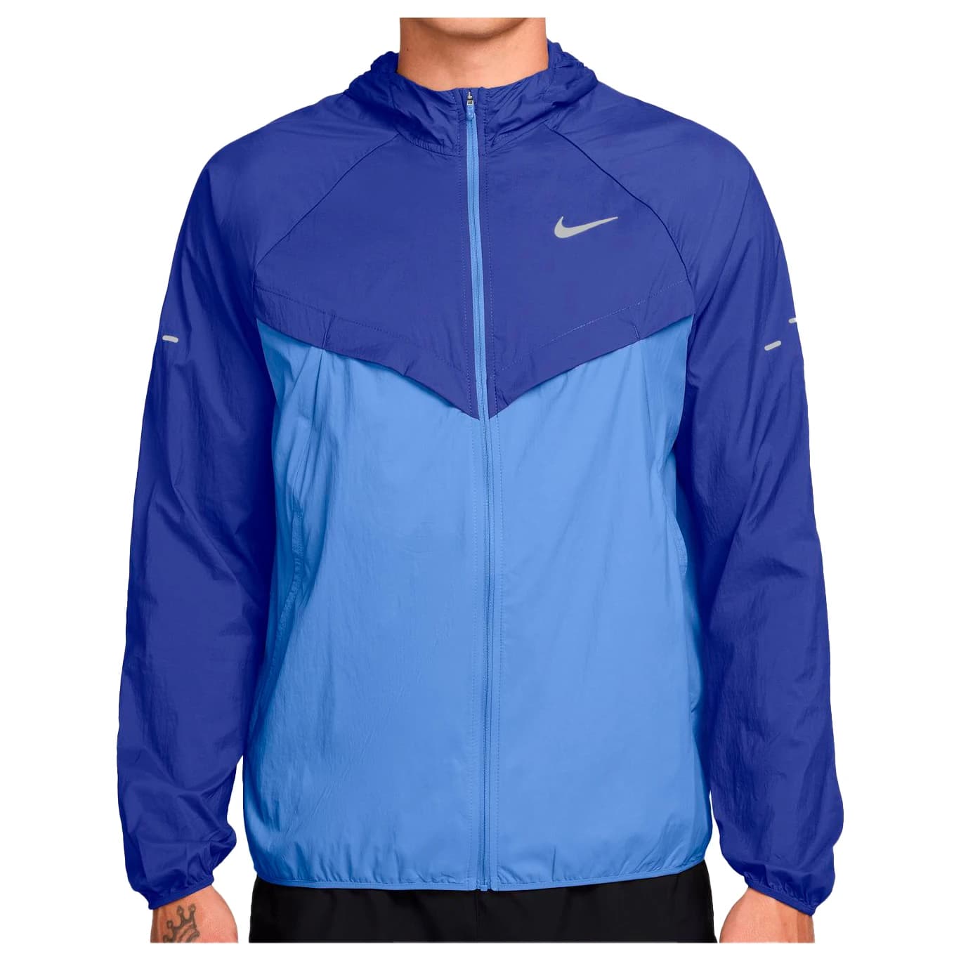 Мъжко яке за бягане Nike Dri-Fit UV Stride Jacket Running jacket - Lapis / Royal Pulse / Reflective Silver