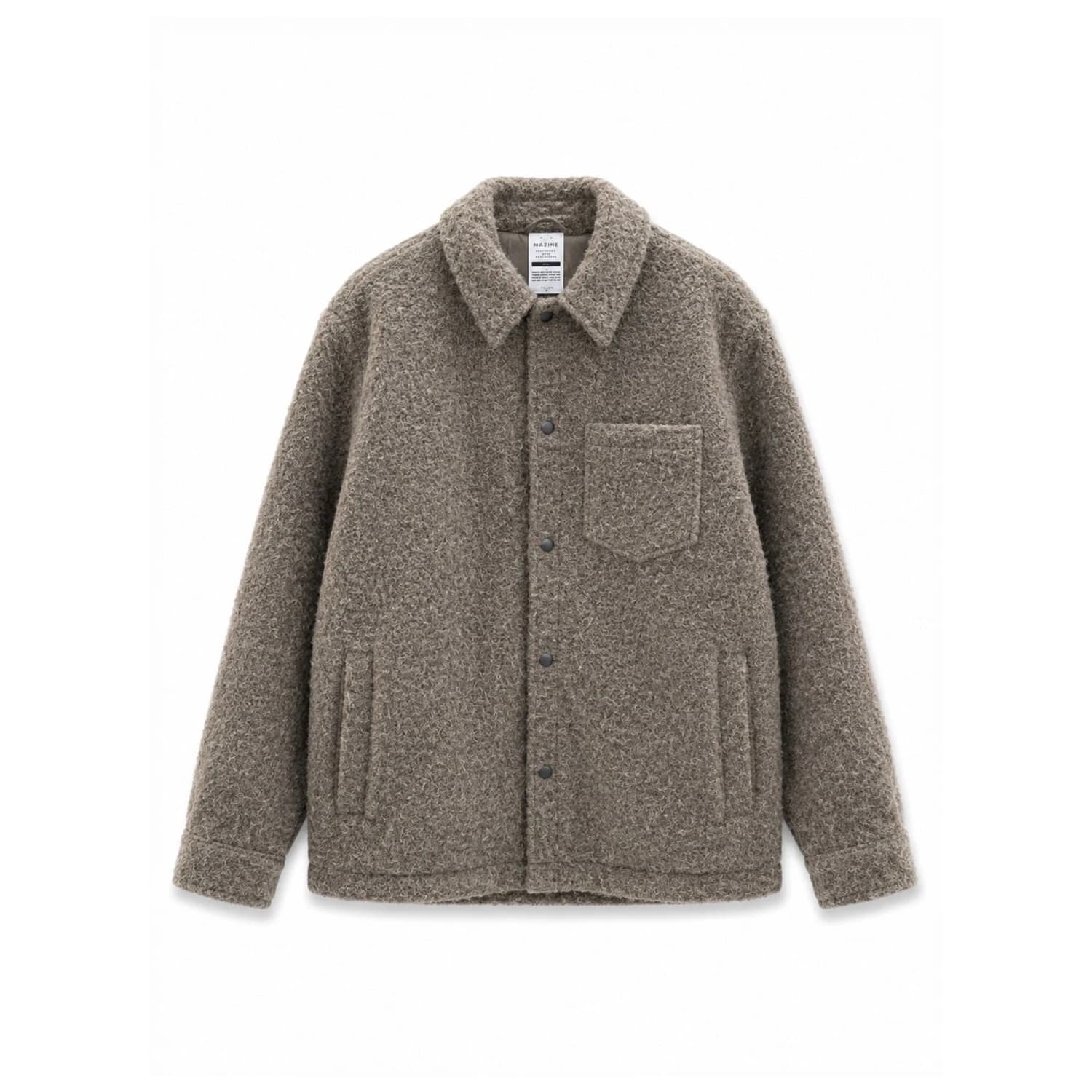 Мъжко ежедневно яке Mazine Vegan Wool Jacket Casual jacket - Walnut