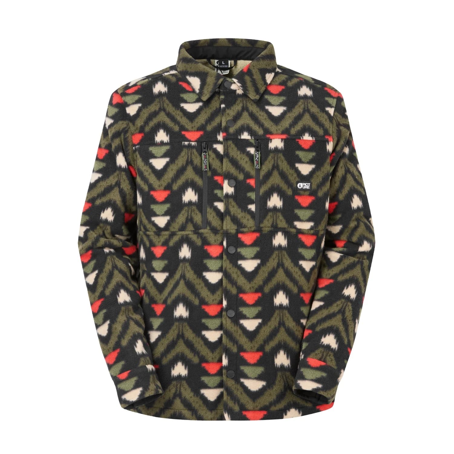 Мъжко поларено яке Picture Bemidji Jacket Casual jacket - Jasp Print