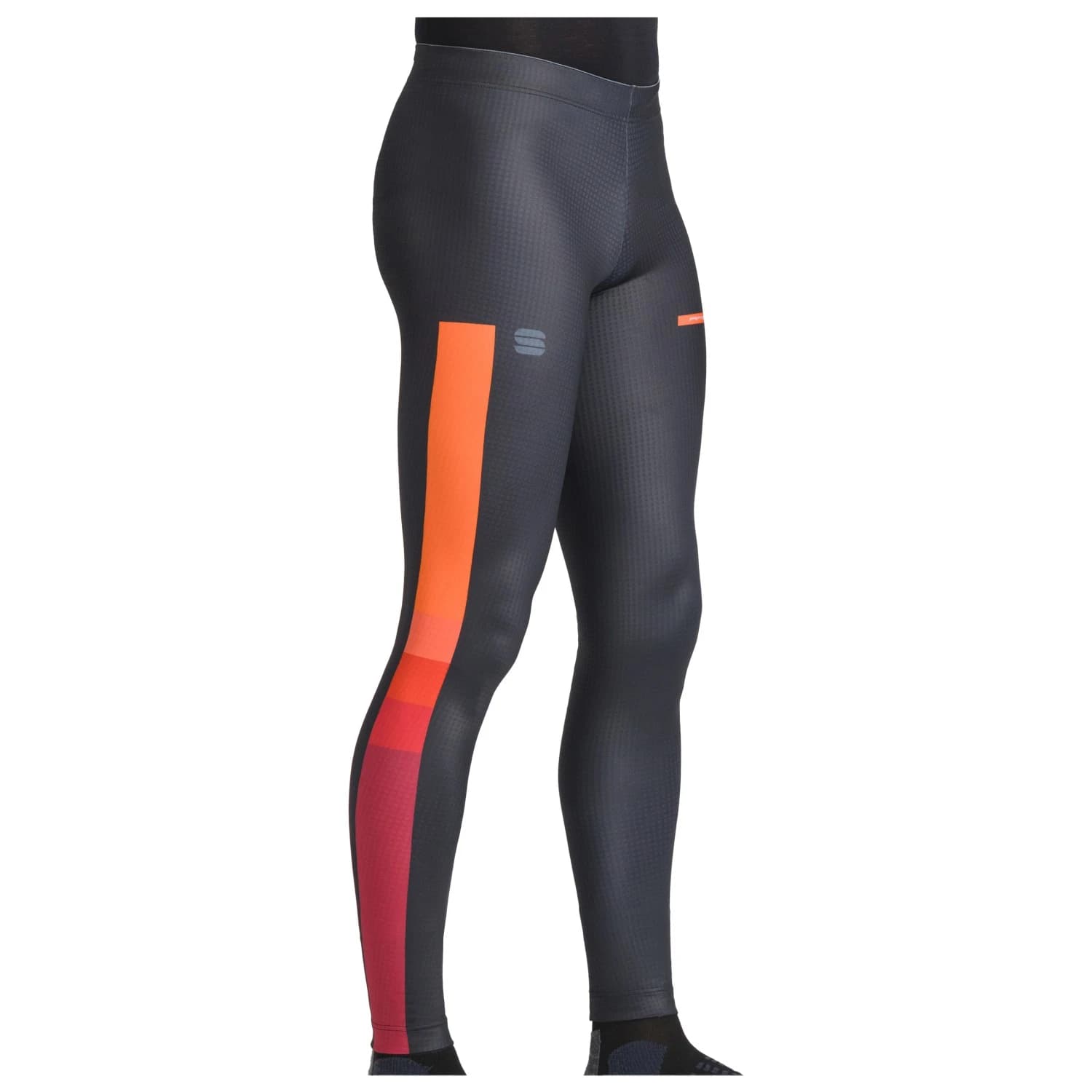 Мъжки панталон за ски бягане Sportful Apex Tight Cross-country ski trousers - Black / Red
