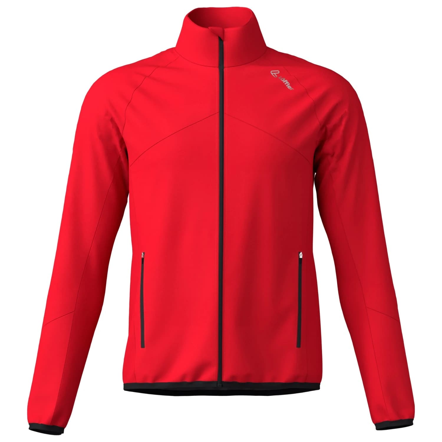 Мъжко софтшел яке Löffler Jacket Alpha Airblocc Light Softshell jacket - Red