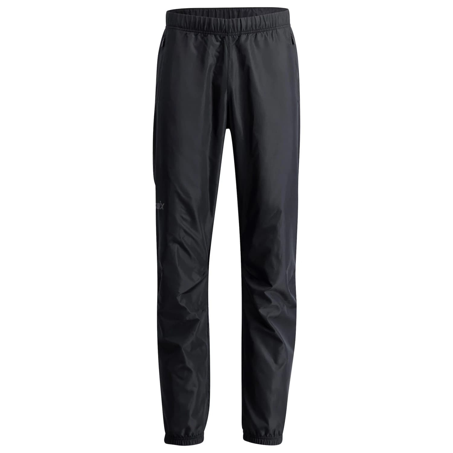Мъжки панталон за ски бягане Swix Infinity Hybrid Wind Full Zip Pants Cross-country ski trousers - Black