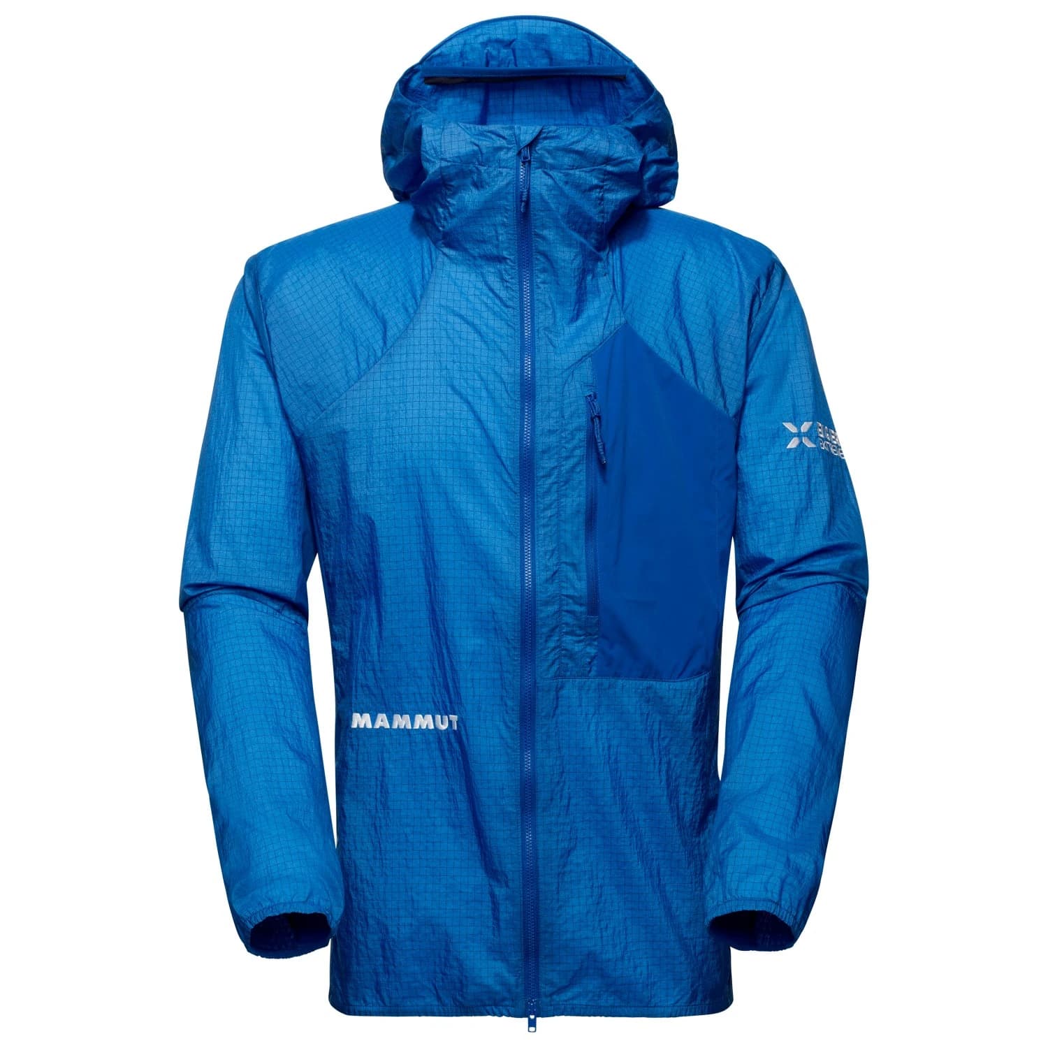 Мъжко ветрозащитно яке Mammut Eiger Nordwand Advanced Windbreaker Hooded Jacket Softshell jacket - Eiger Blue