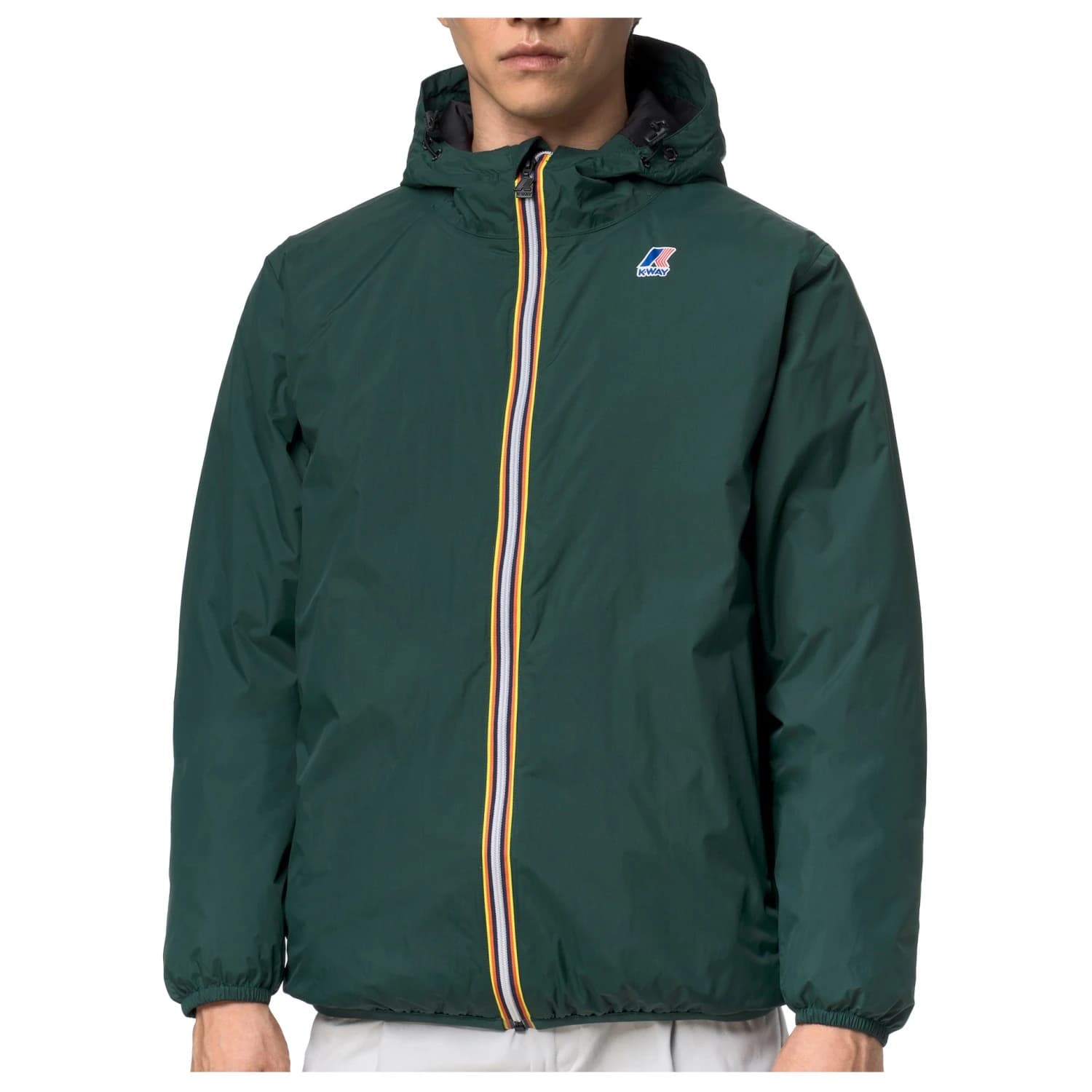 Ежедневно яке K-Way Le Vrai 4.0 Claude Warm Casual jacket - Green Dark Jungle