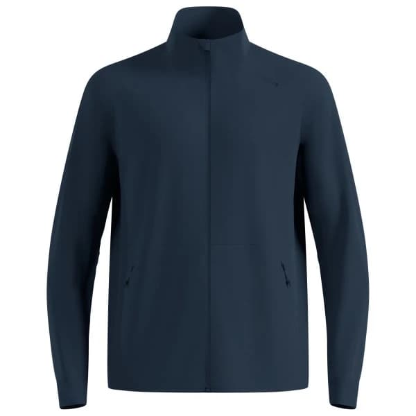 Яке за ски бягане Odlo Essential Warm Jacket Cross-country ski jacket - Dark Sapphire