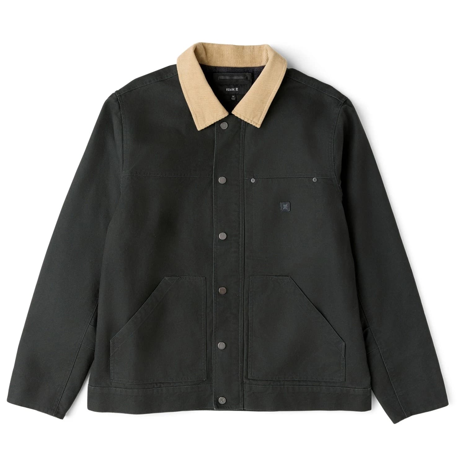Ежедневно яке Roark Open Roads Waxed Canvas Jacket Casual jacket - Onyx