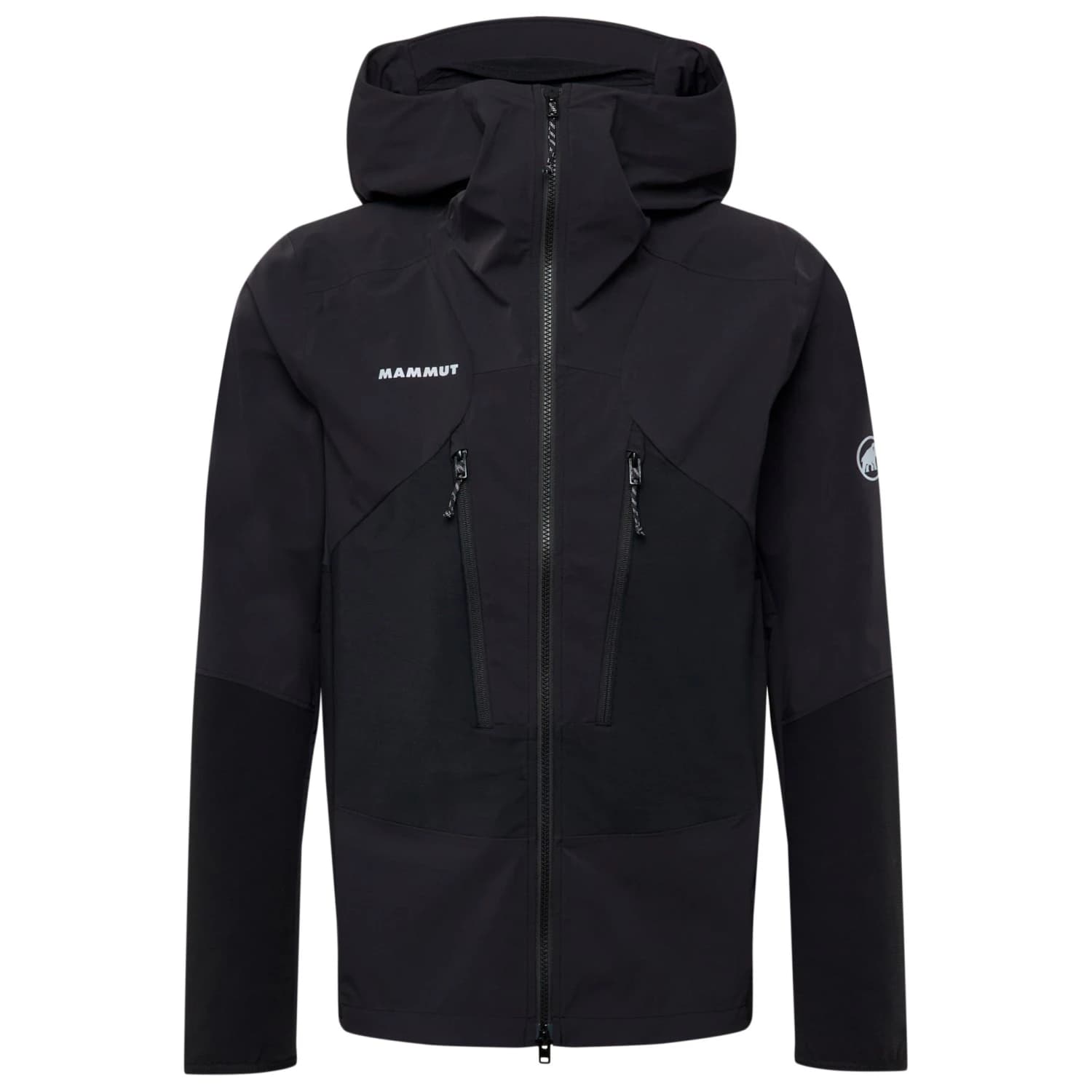 Мъжко софтшел яке Mammut Aenergy Pro SO Hybrid Hooded Jacket Softshell jacket - Black