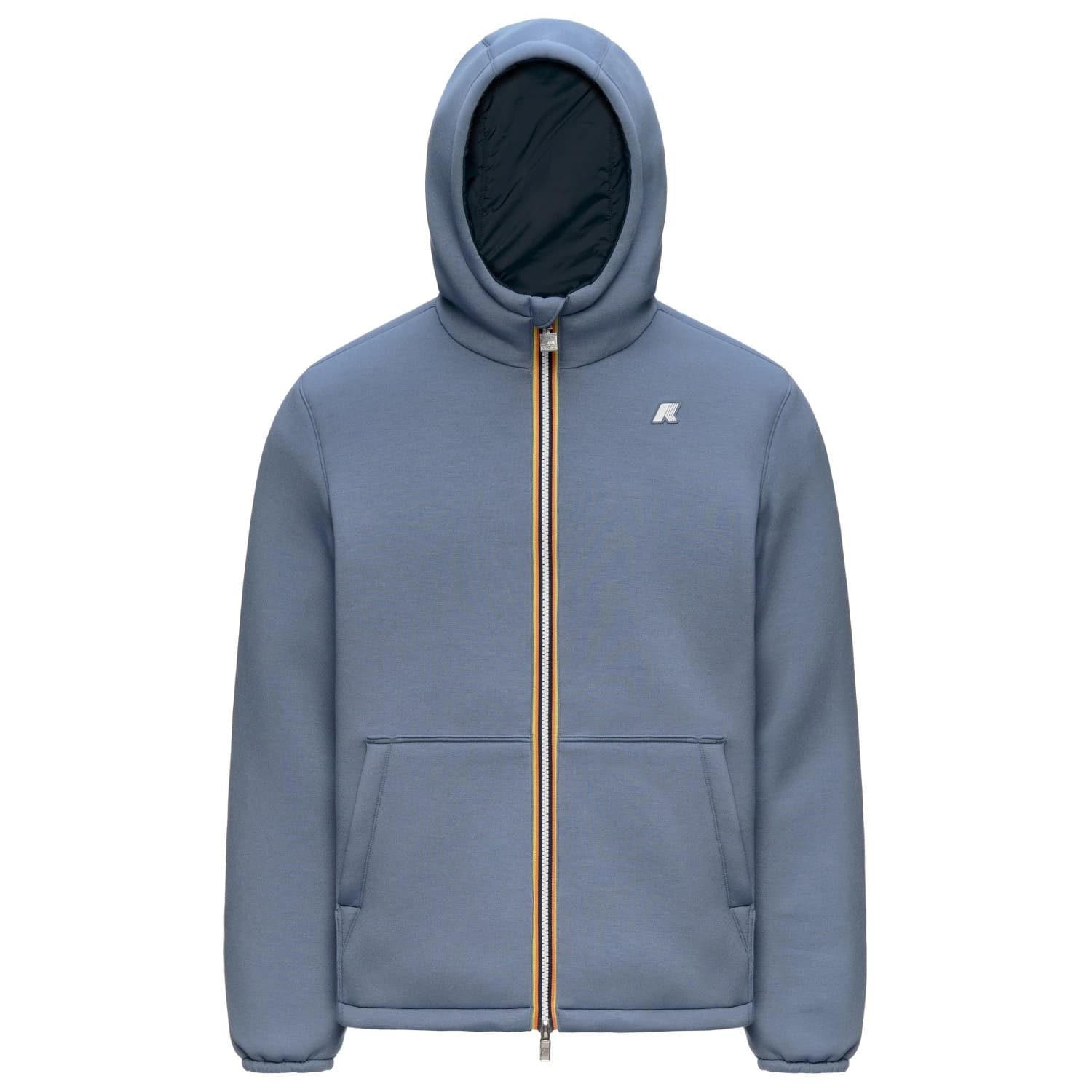 Мъжко ежедневно яке K-Way Jack Spacer Nylon Double Casual jacket - Blue Wild / Blue Depth