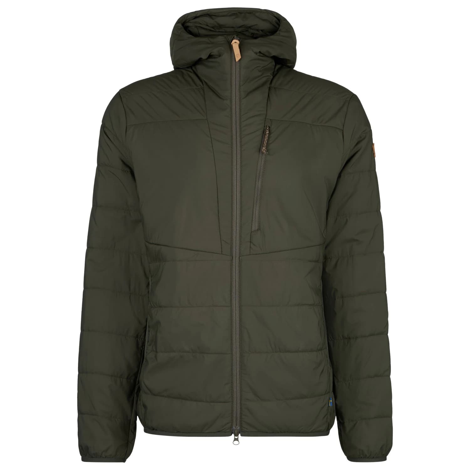 Мъжко синтетично яке Fjällräven Keb Hoodie Synthetic jacket - Deep Forest