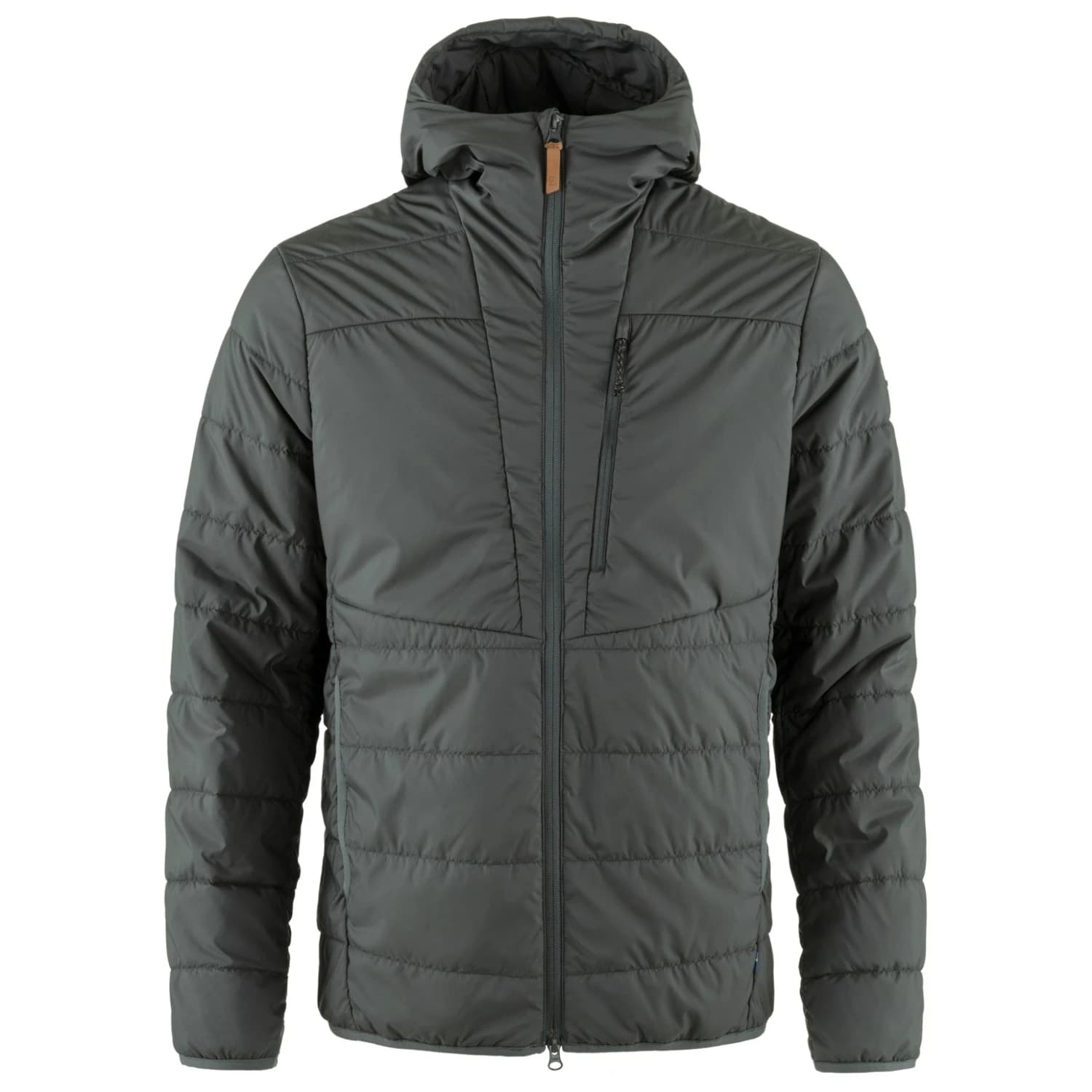 Мъжко синтетично яке Fjällräven Keb Hoodie Synthetic jacket - Basalt